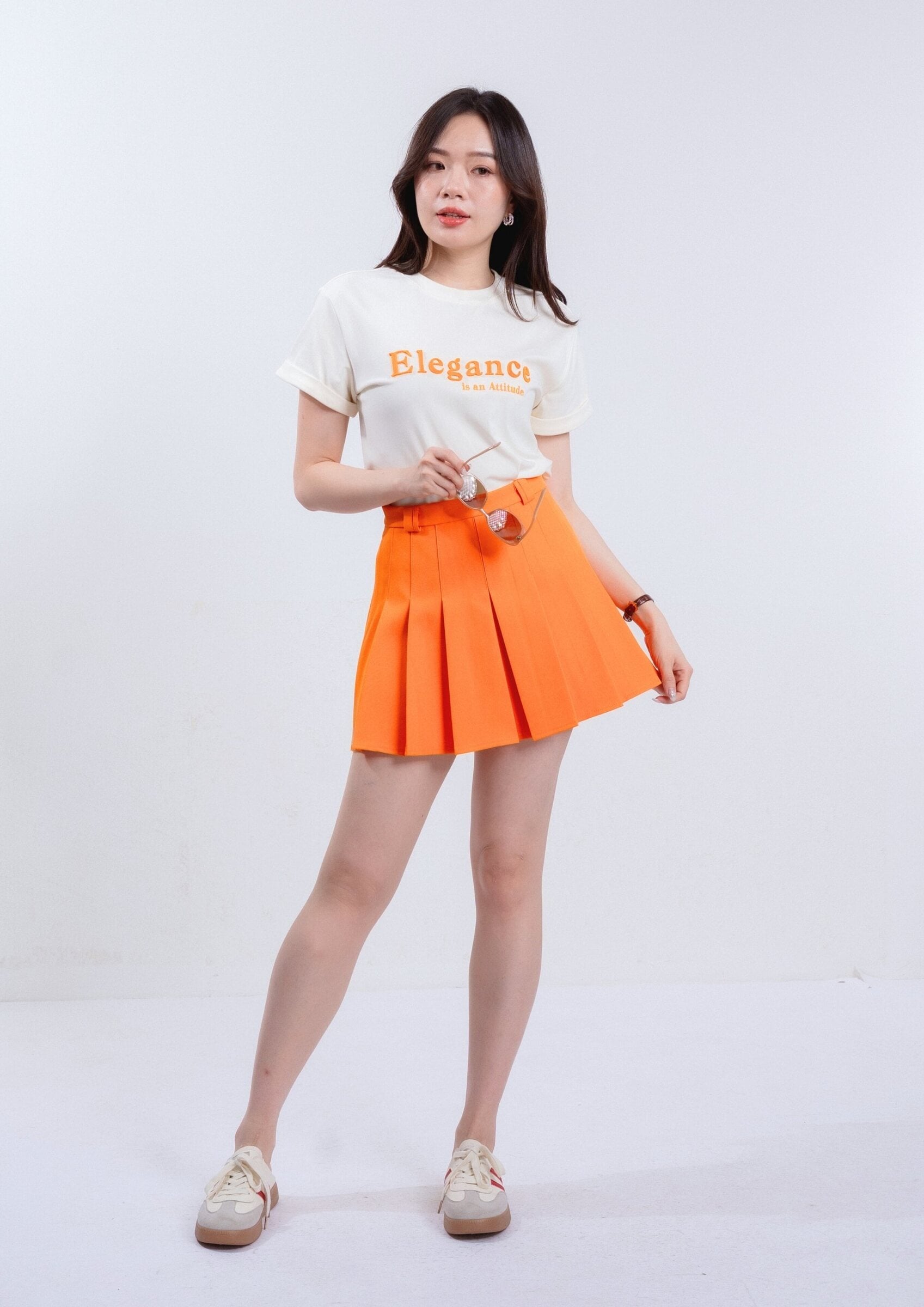 Callidora Pleated Mini Skirt ZSK5044 view 6
