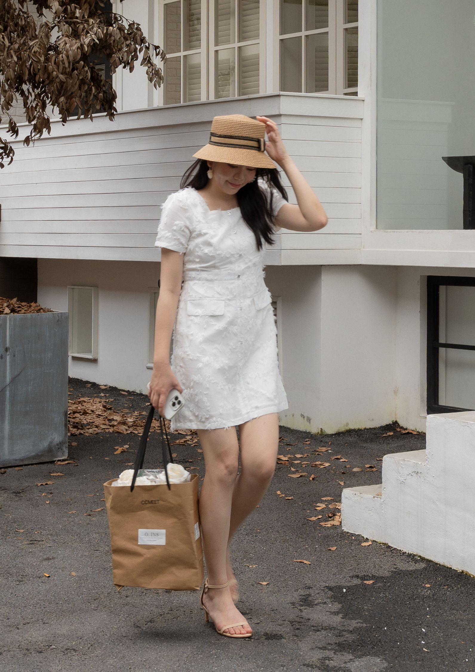 Sienna Feathered Dress ZBL5022