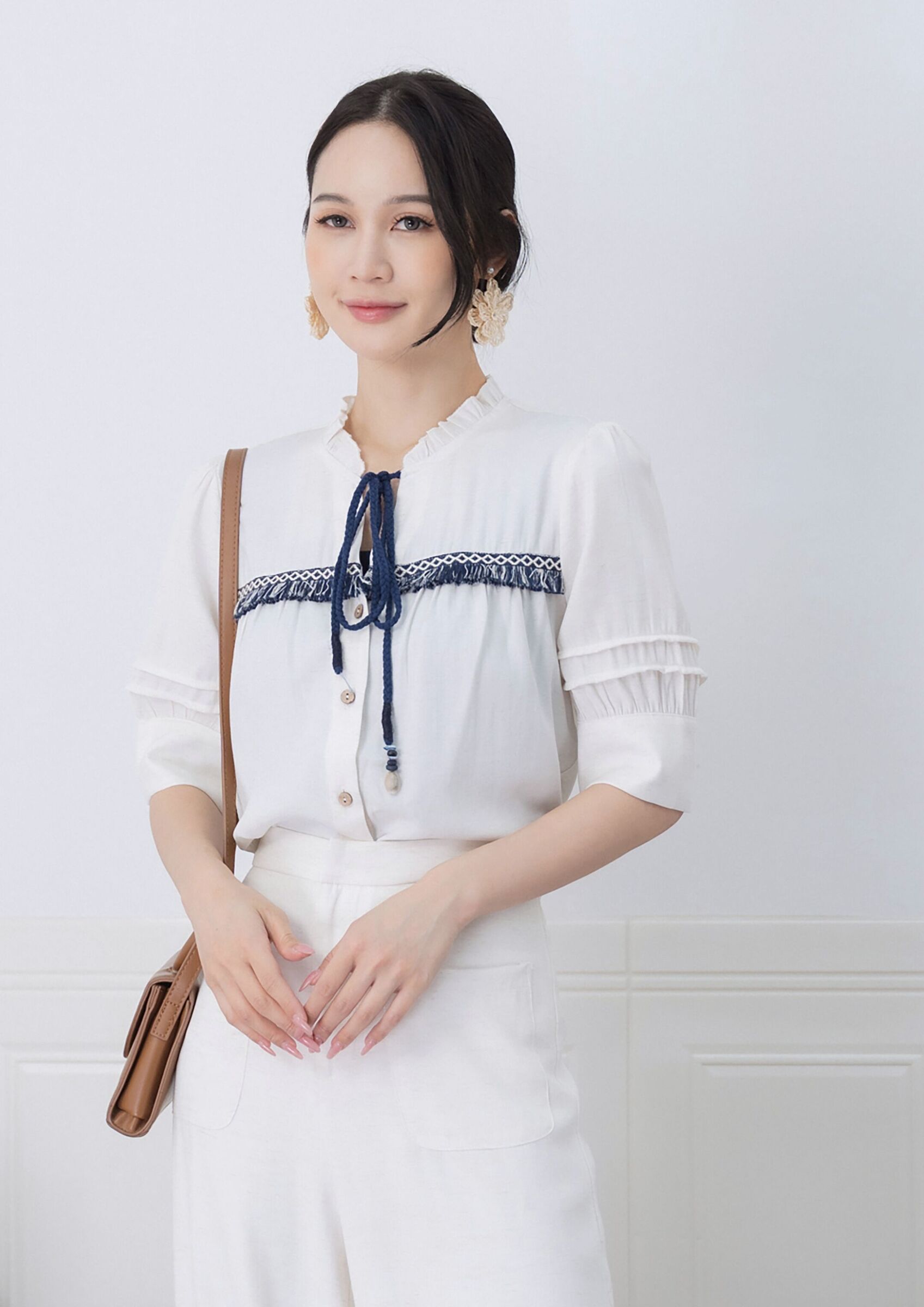 Whitney Tribal Print Blouse ZBP5196
