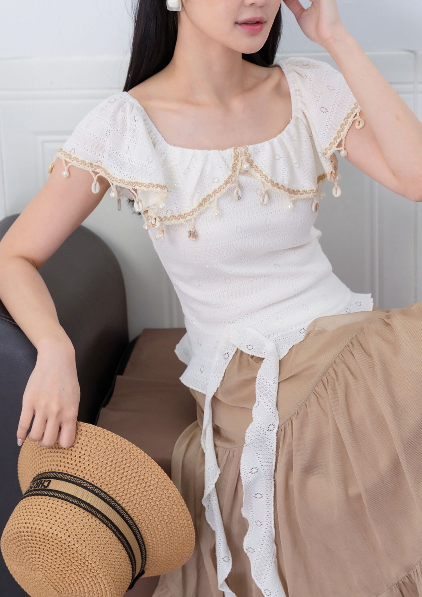 Ethnic-Inspired Blouse ZBP5211