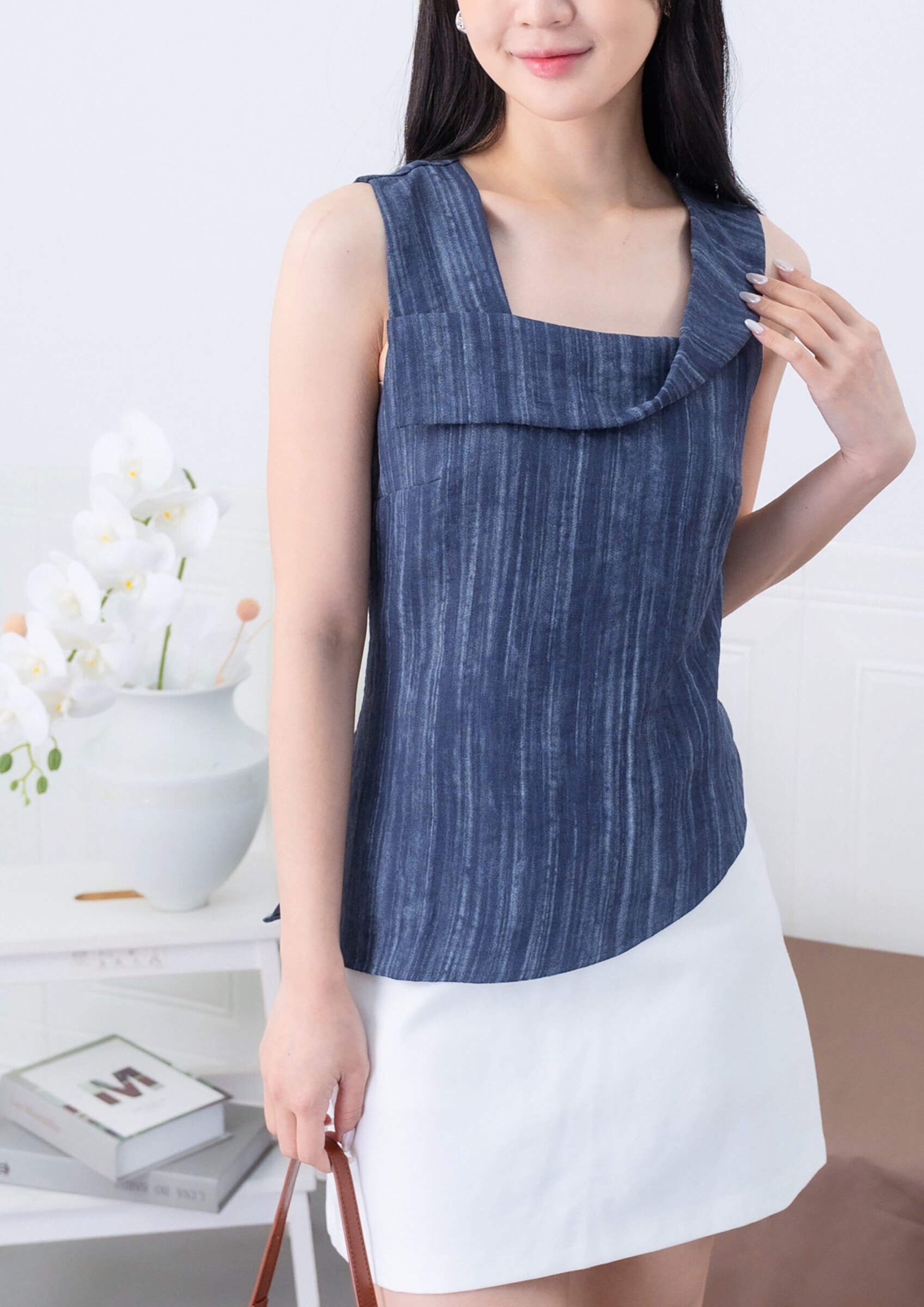 Cotton-Linen Tank Top ZBP5160