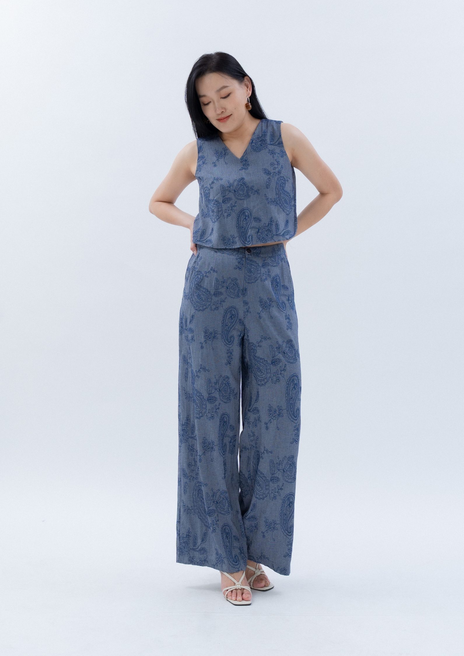 Vintage Printed Pants ZLP5038