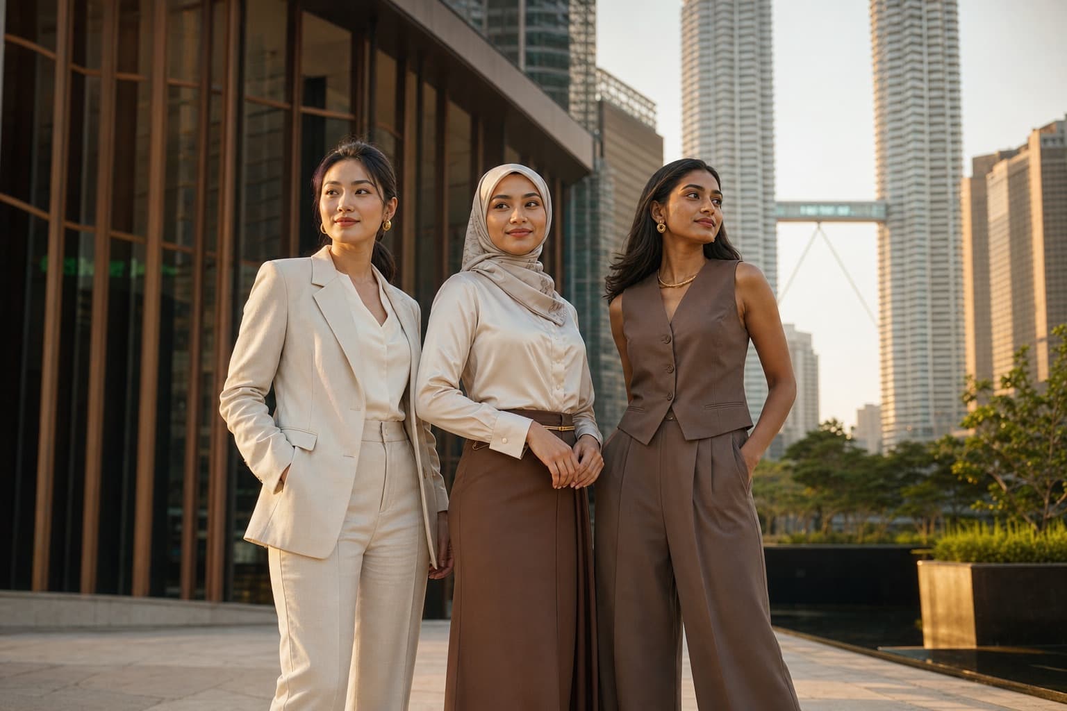 MUSII tailored workwear lookbook