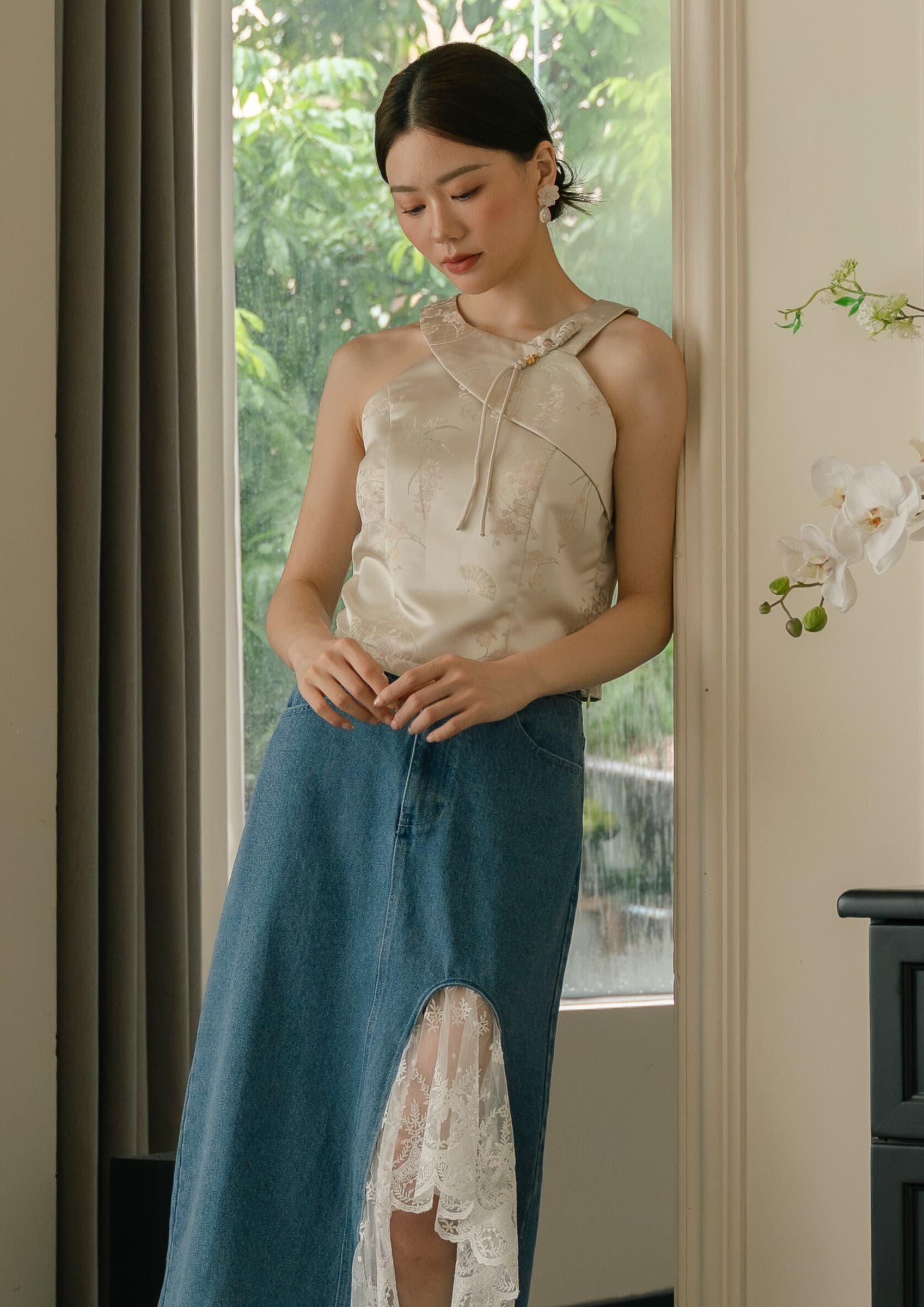 Cheongsam-Inspired TOP ZBP5183