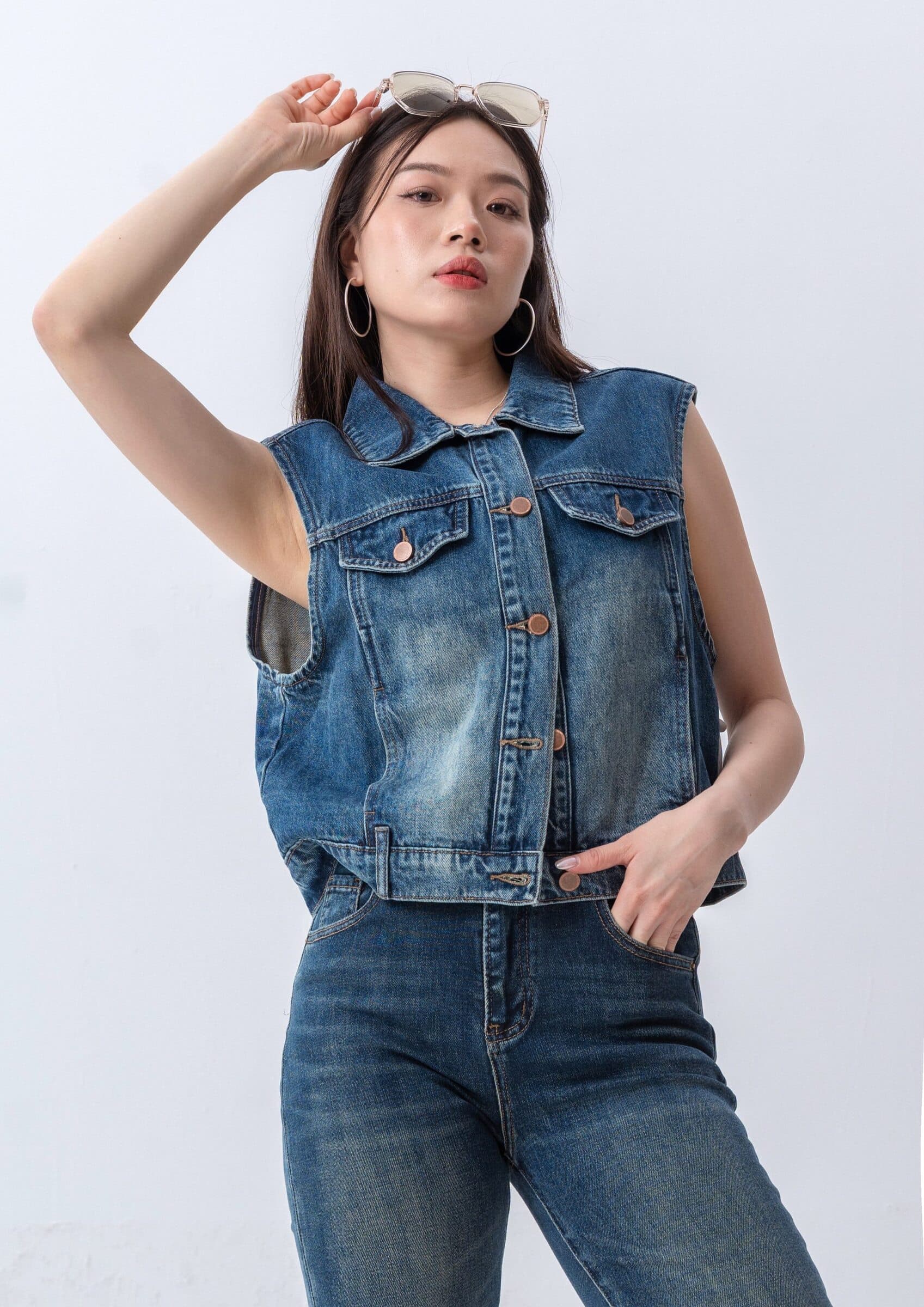 Denim Waistcoat ZBP5257