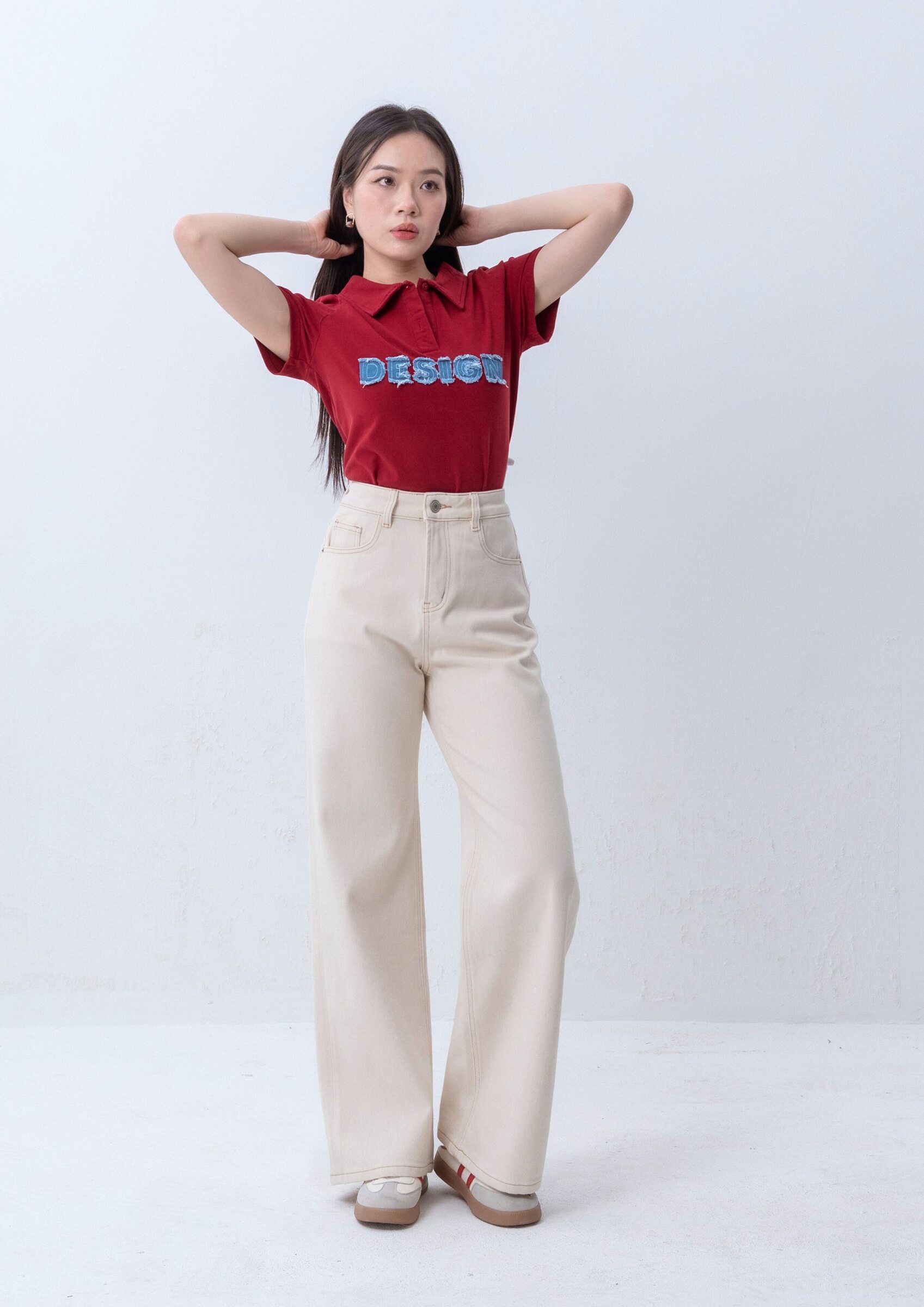 Twill Straight Pants ZJL5034