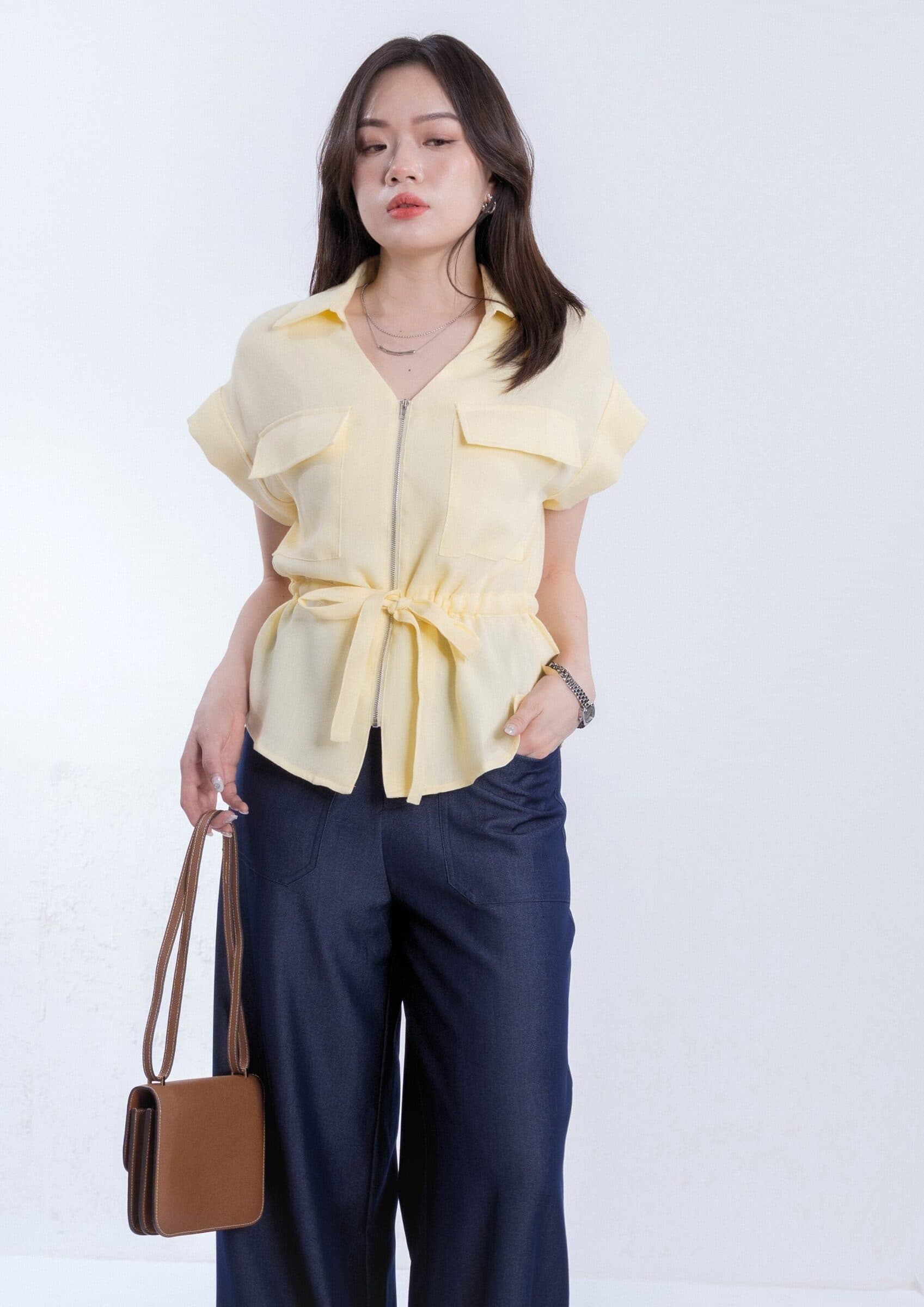 Tanith Urban Belted Shirt ZBP5109