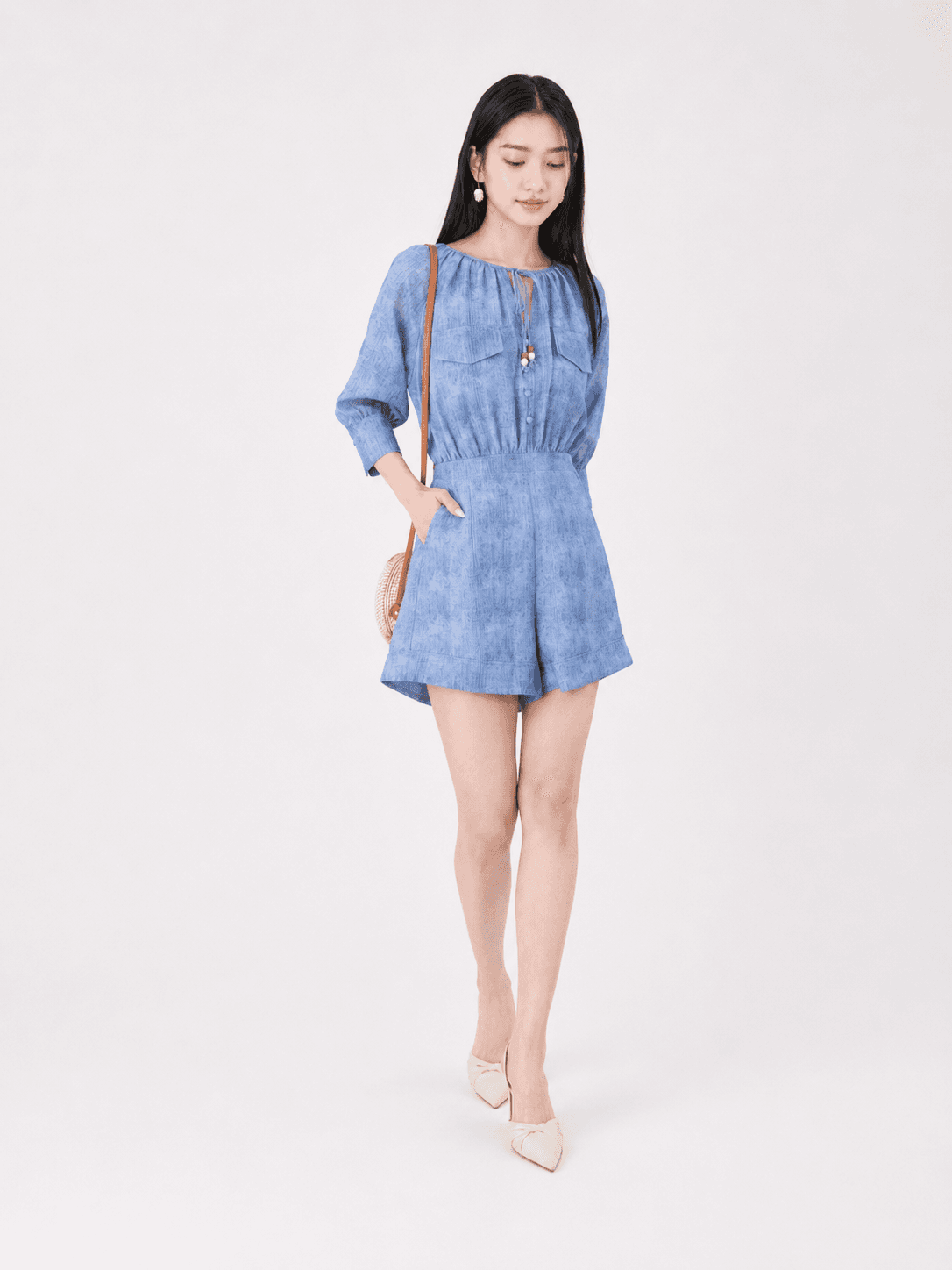 Christie Organza Jumpsuit ZBL5041