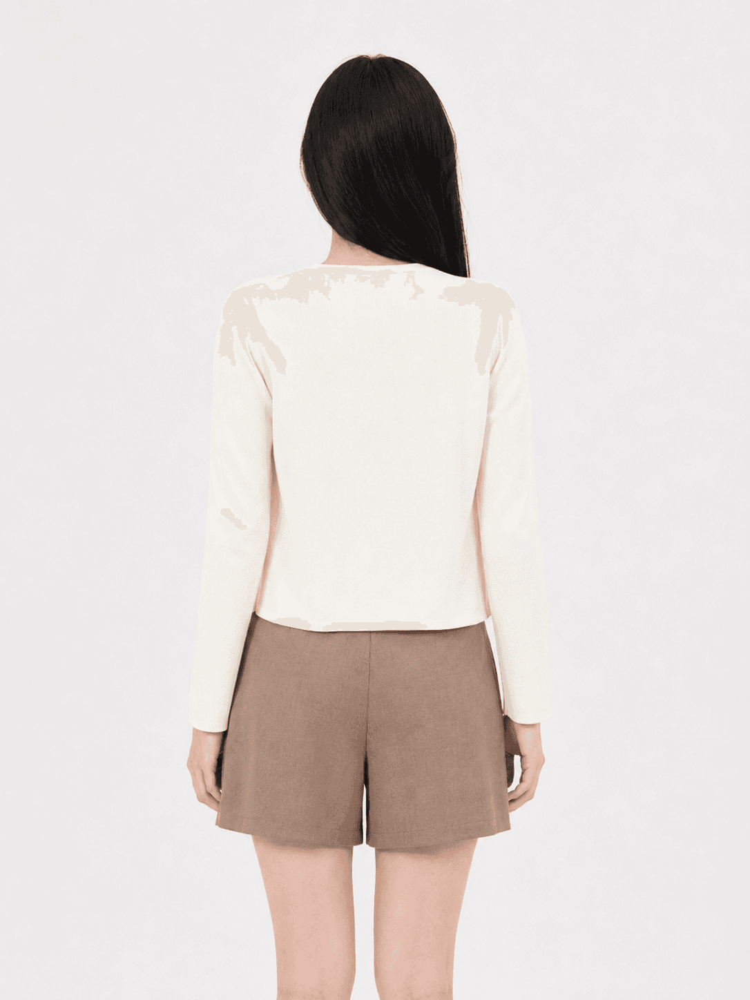 Cropped Knit Jacket ZBP5081