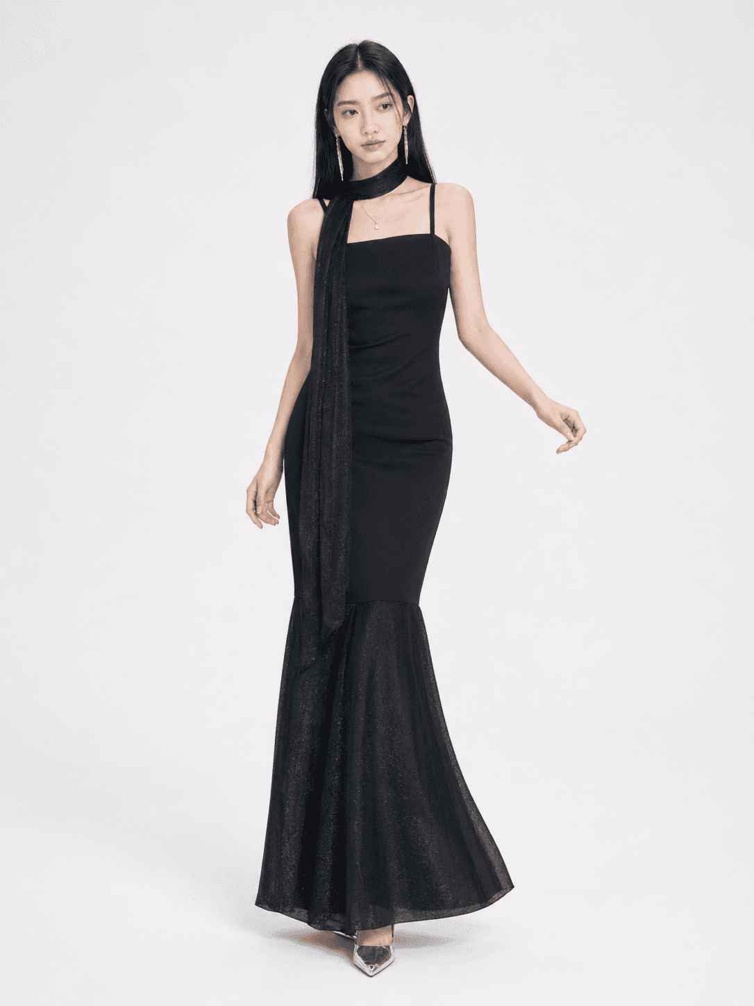 Drape Tie Dress ZBL5075