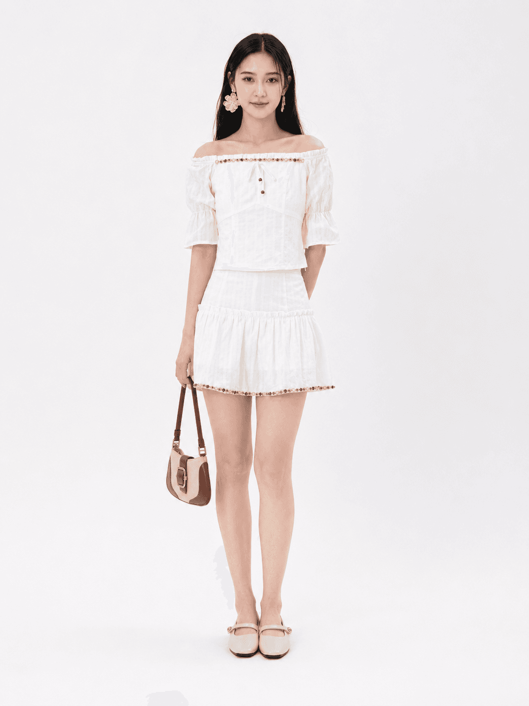 Eleanor Structured Sleeve Top ZBP5177