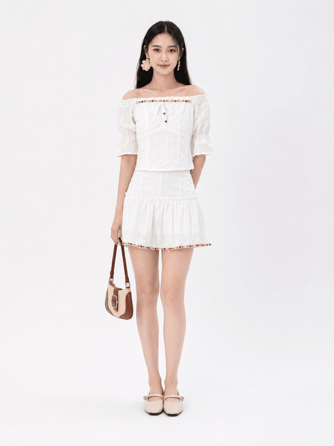 Eleanor Structured Sleeve Top ZBP5177