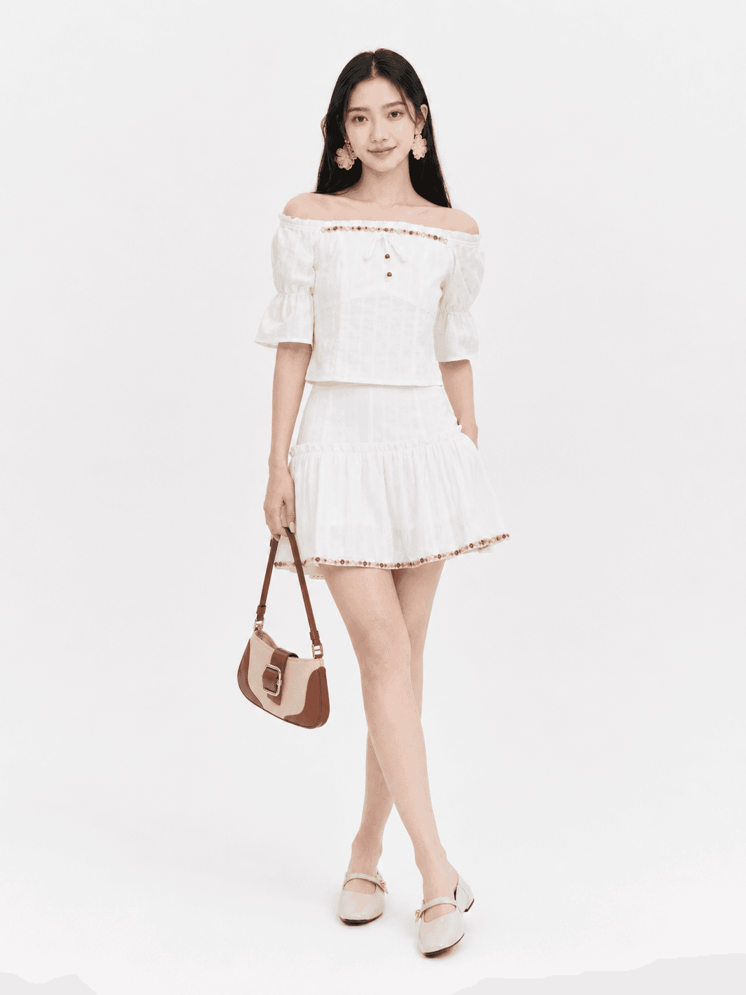 Eleanor Structured Sleeve Top ZBP5177