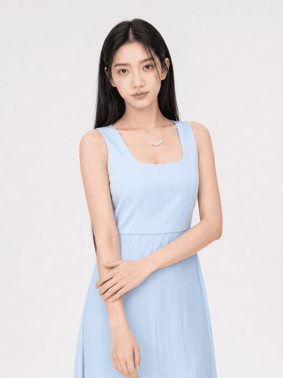 Ethereal Blue Dress ZBL5076