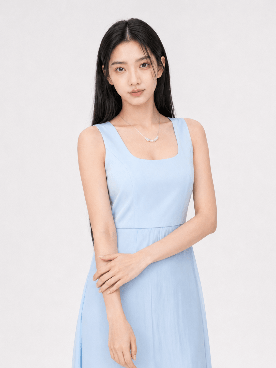 Ethereal Blue Dress ZBL5076