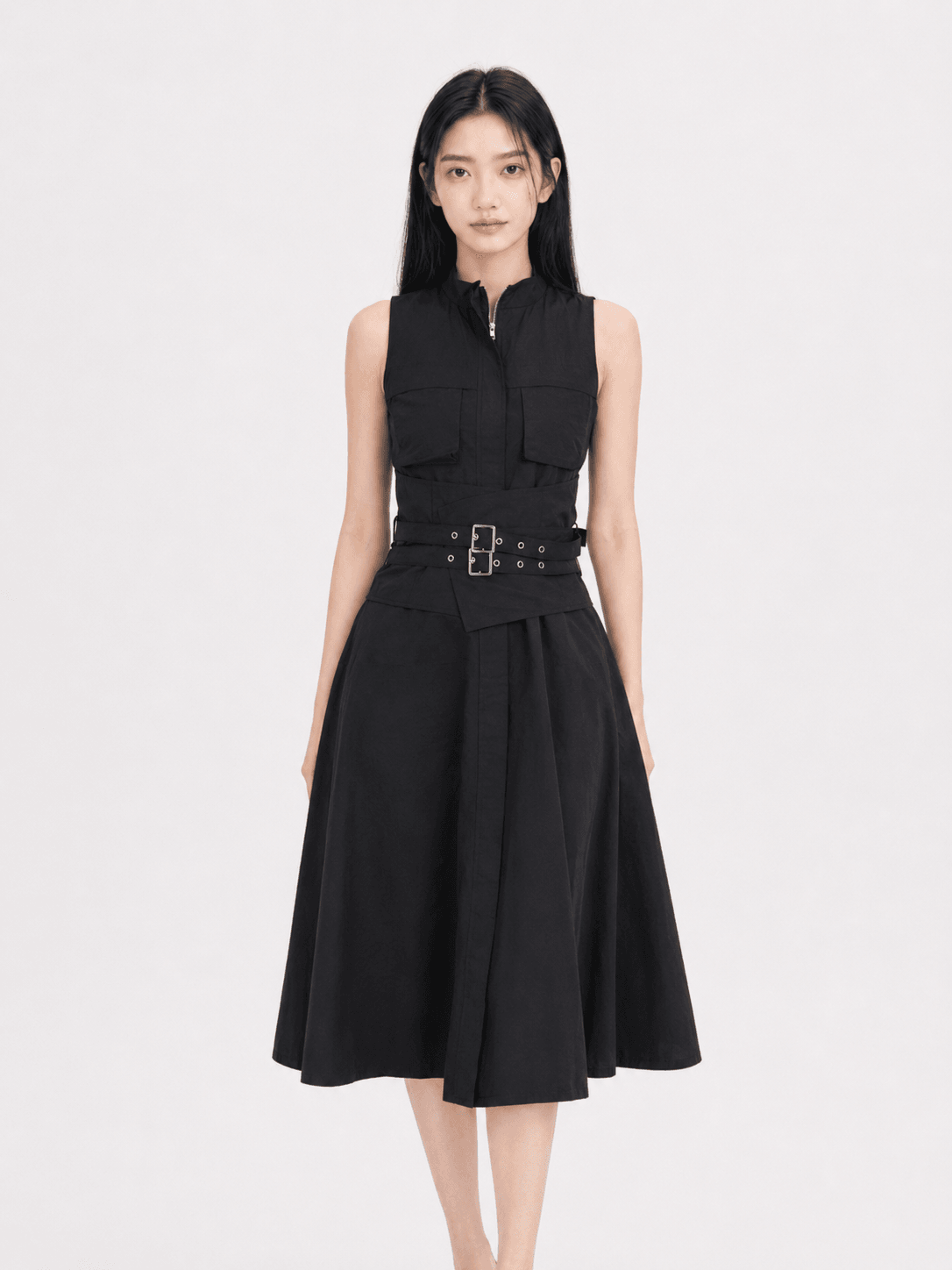Harper Belted Utility Dress ZBL5031