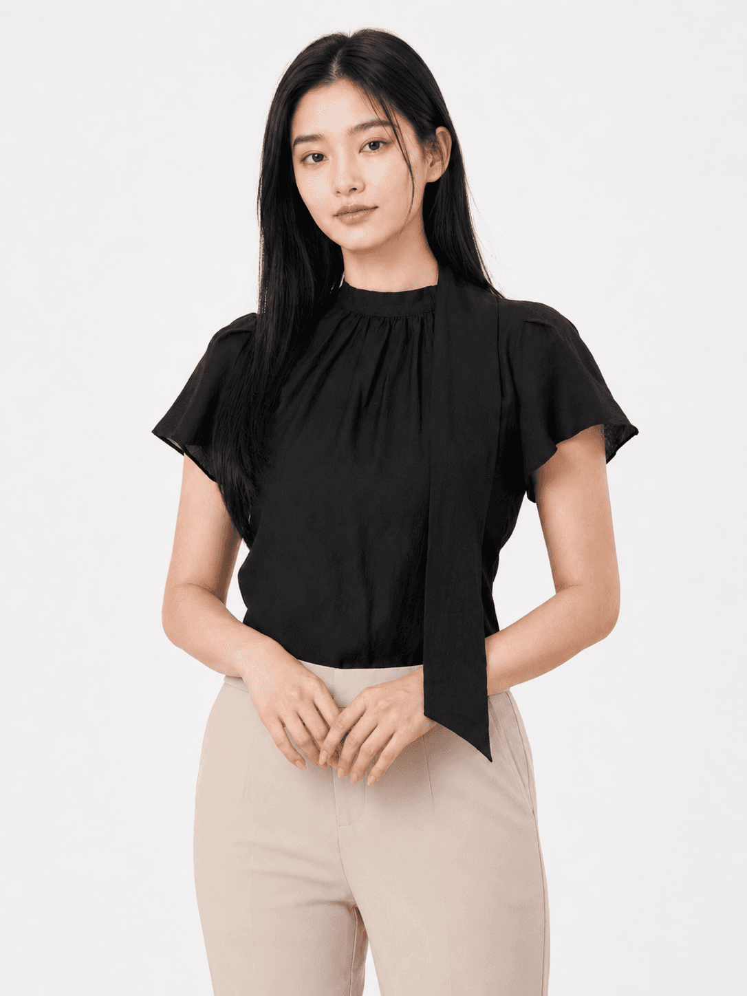 Jill Floating Neck Top ZBP5077