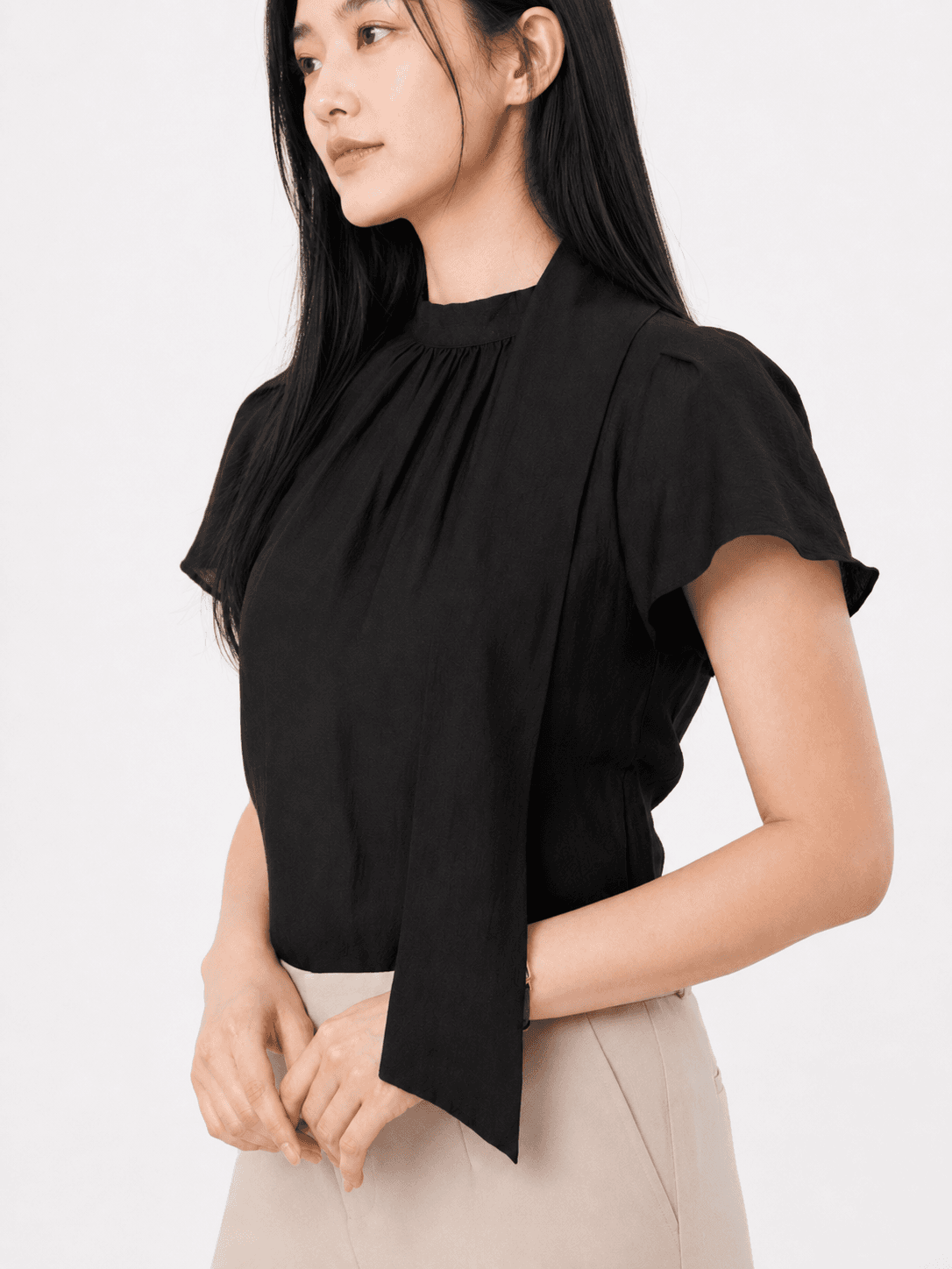 Jill Floating Neck Top ZBP5077