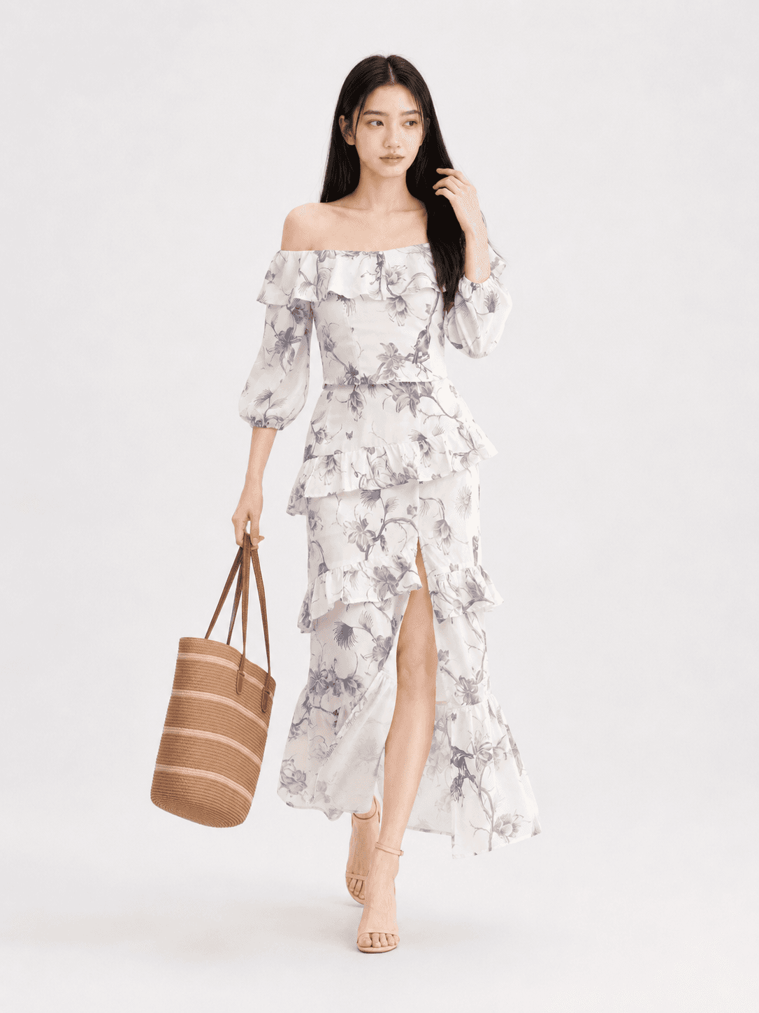Milly Ruffle Skirt ZSK5030