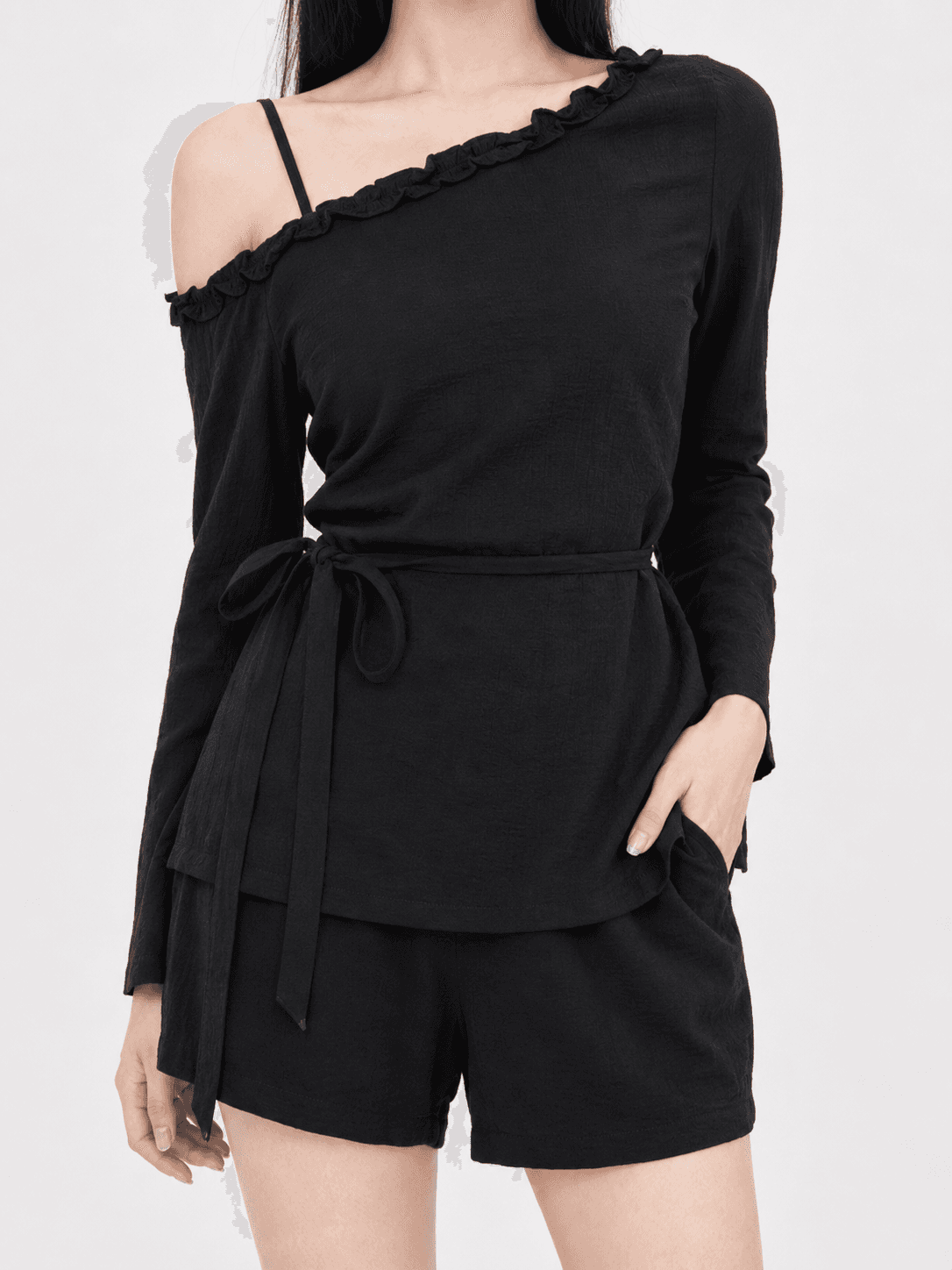 One-Shoulder Set ZBL5071