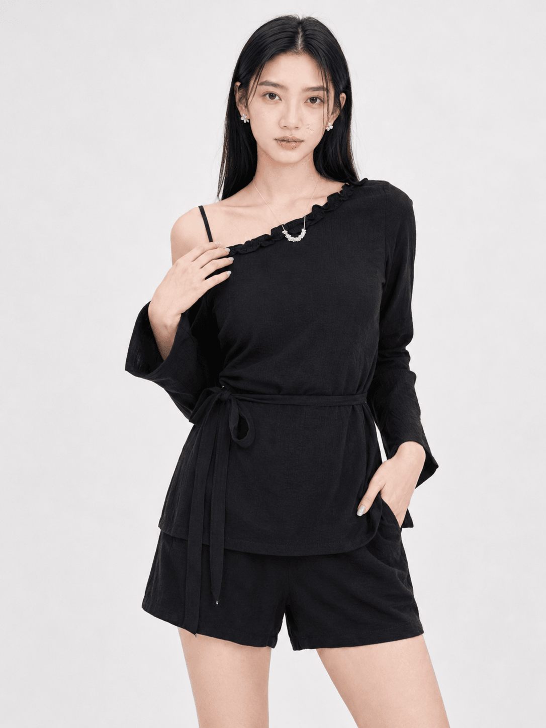 One-Shoulder Set ZBL5071
