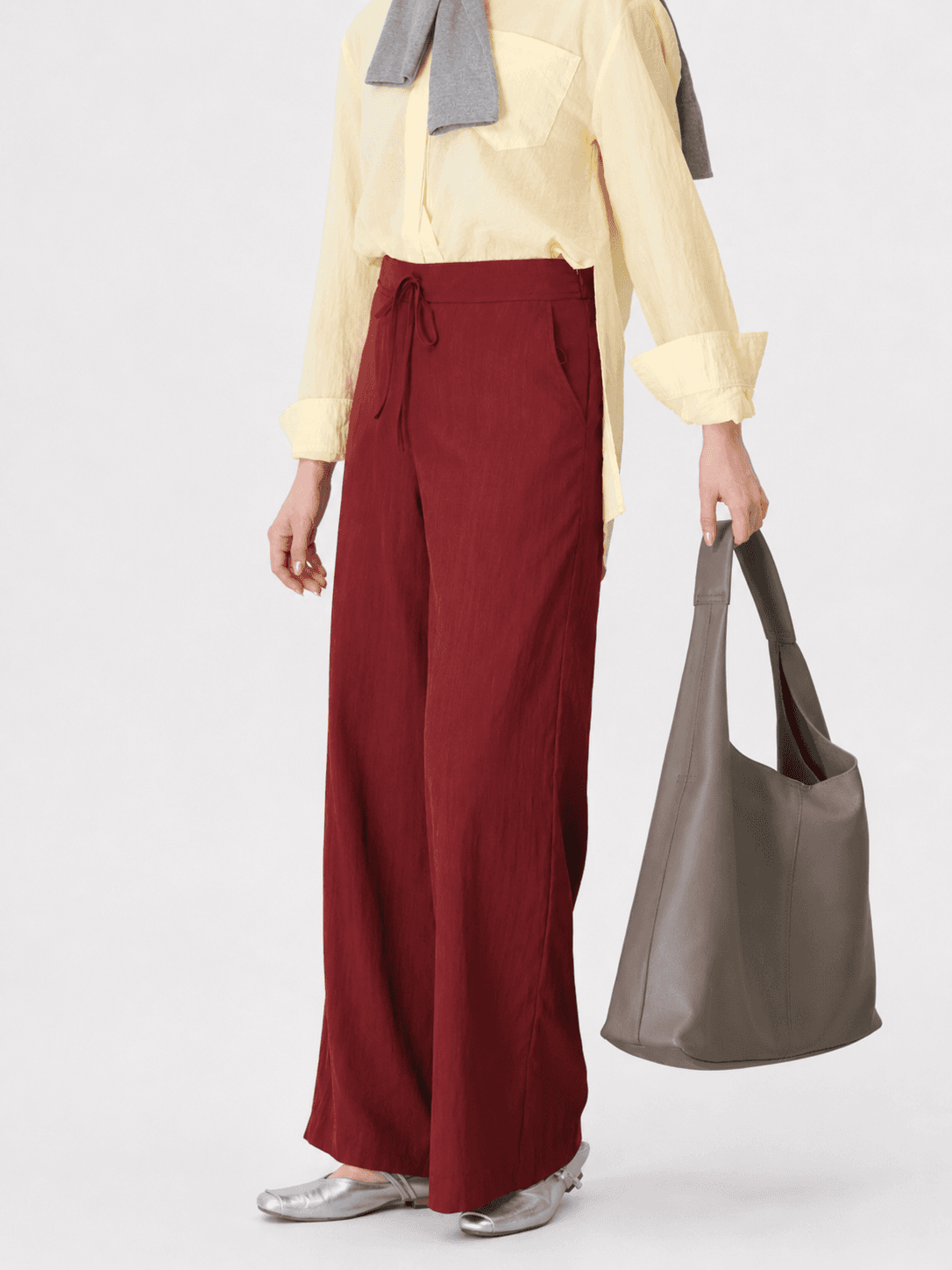 懒人显瘦裤 Pants ZLP5042 - RED