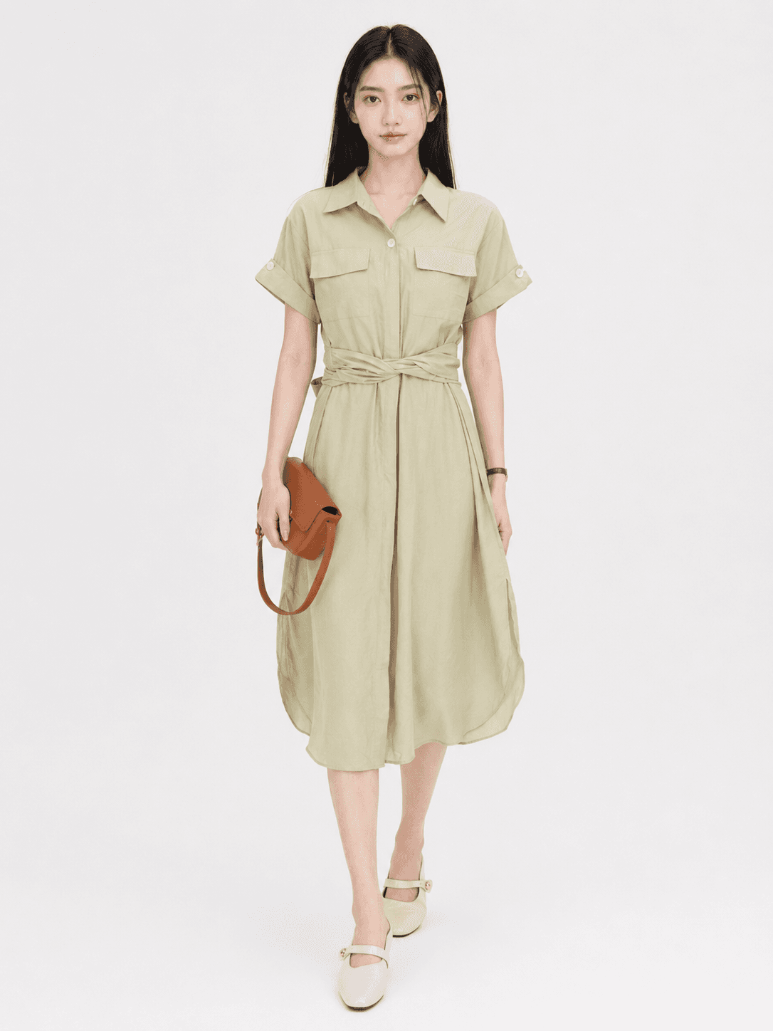 Payton Shirt Dress ZBL5028