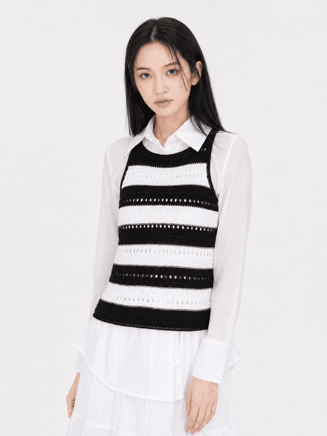 Penelope Open-Knit Top ZBP5171