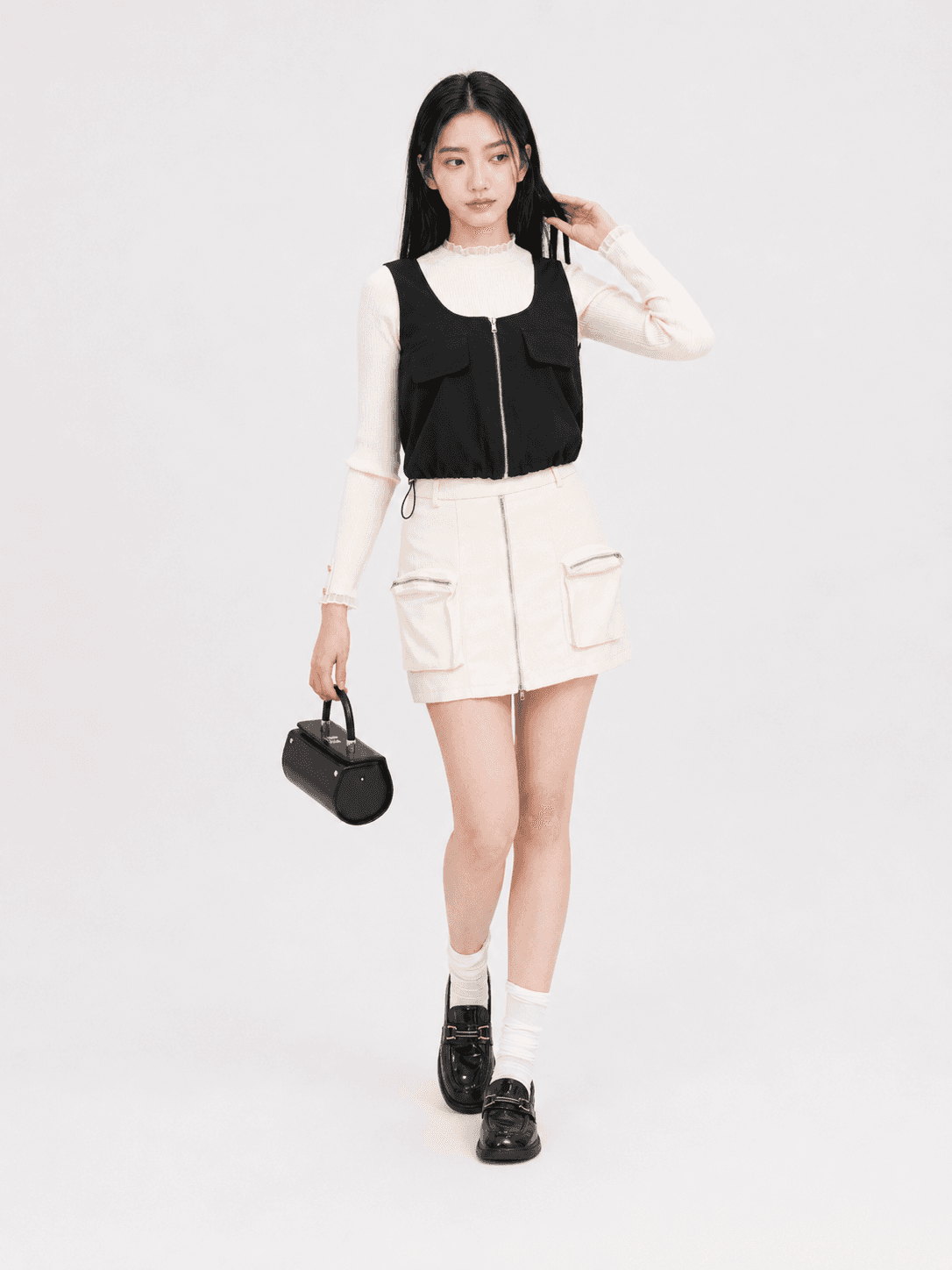 Pocket Mini Skirt ZSK5065