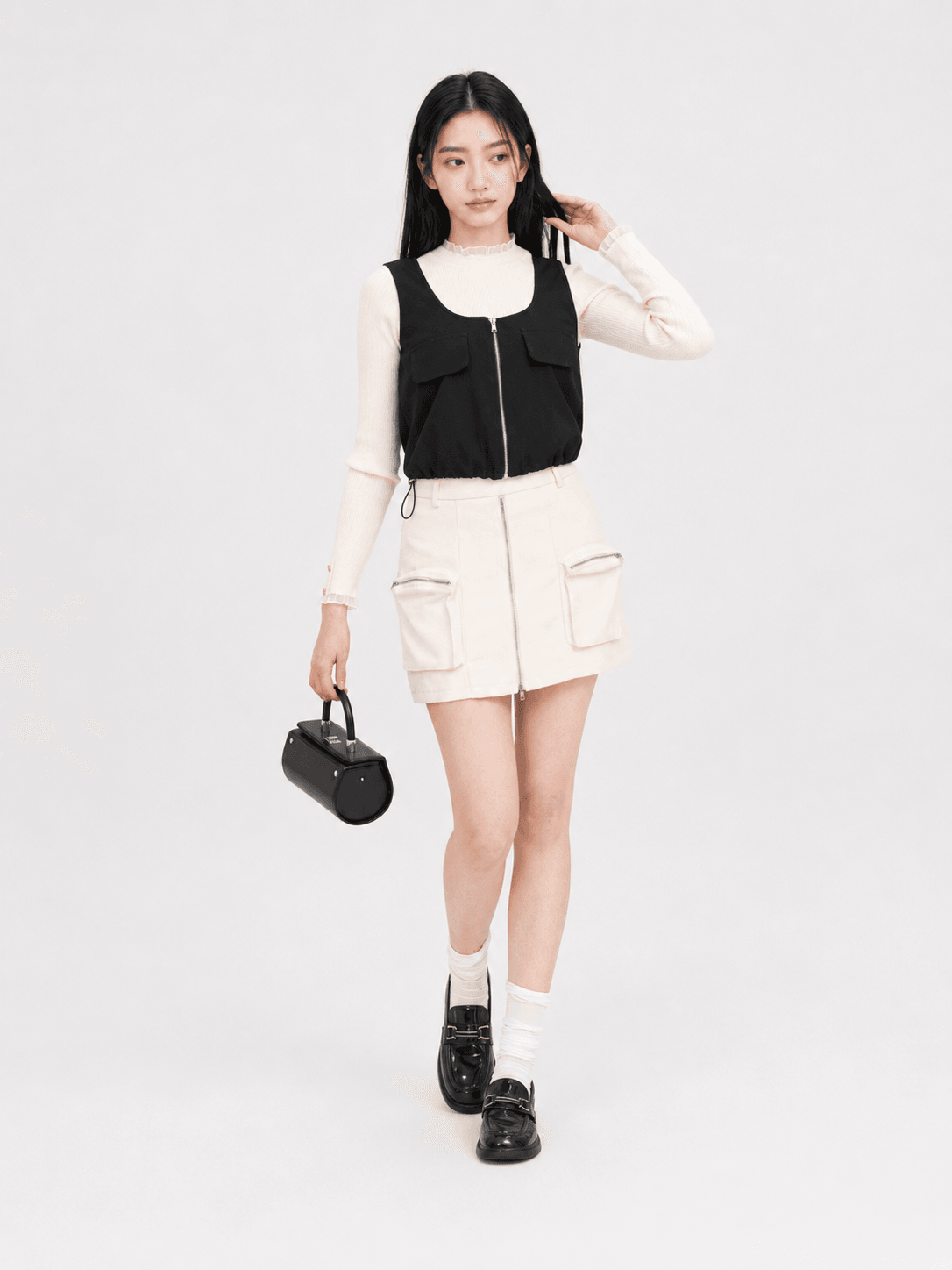 Pocket Mini Skirt ZSK5065
