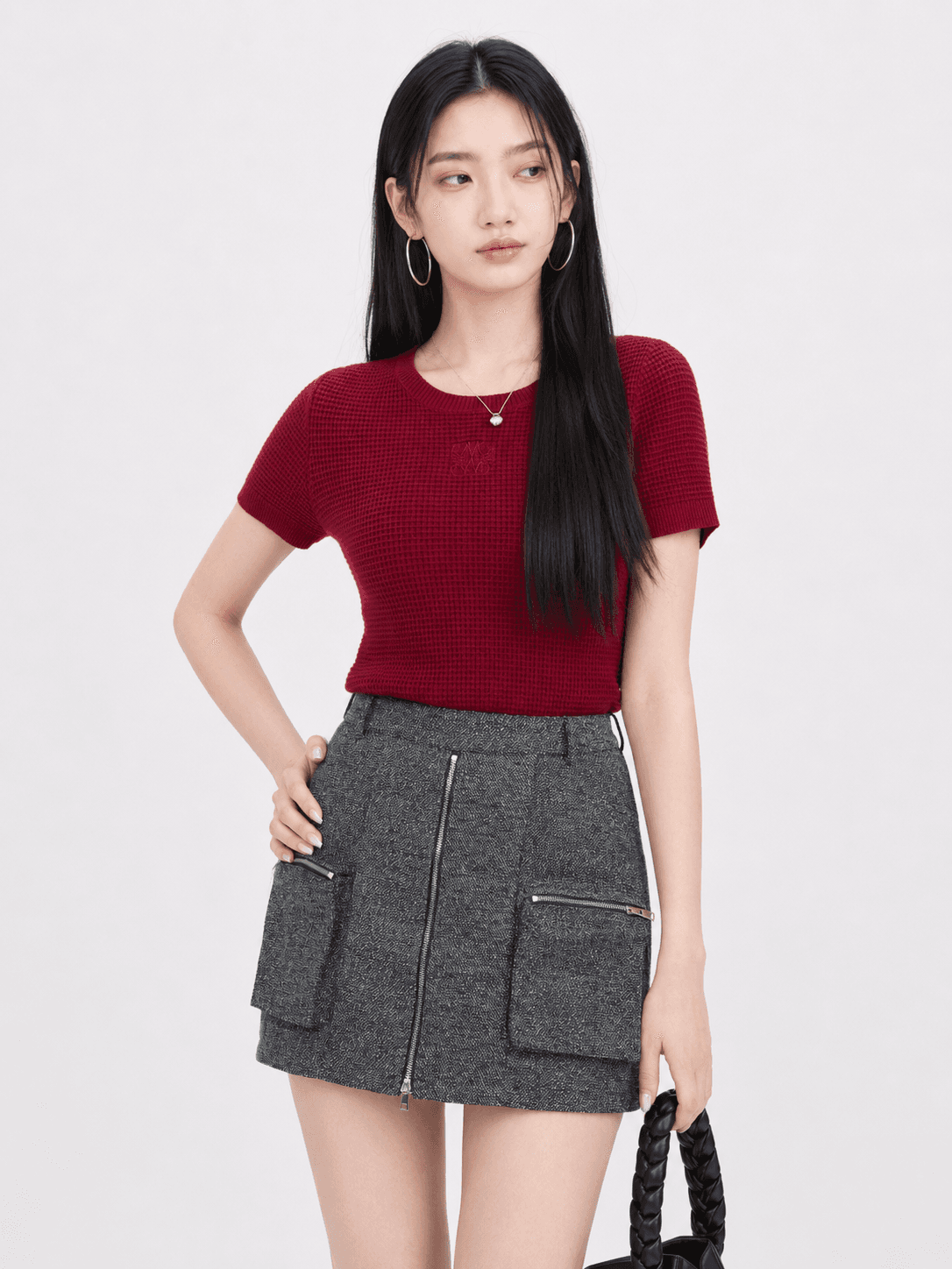 Pocket Mini Skirt ZSK5065