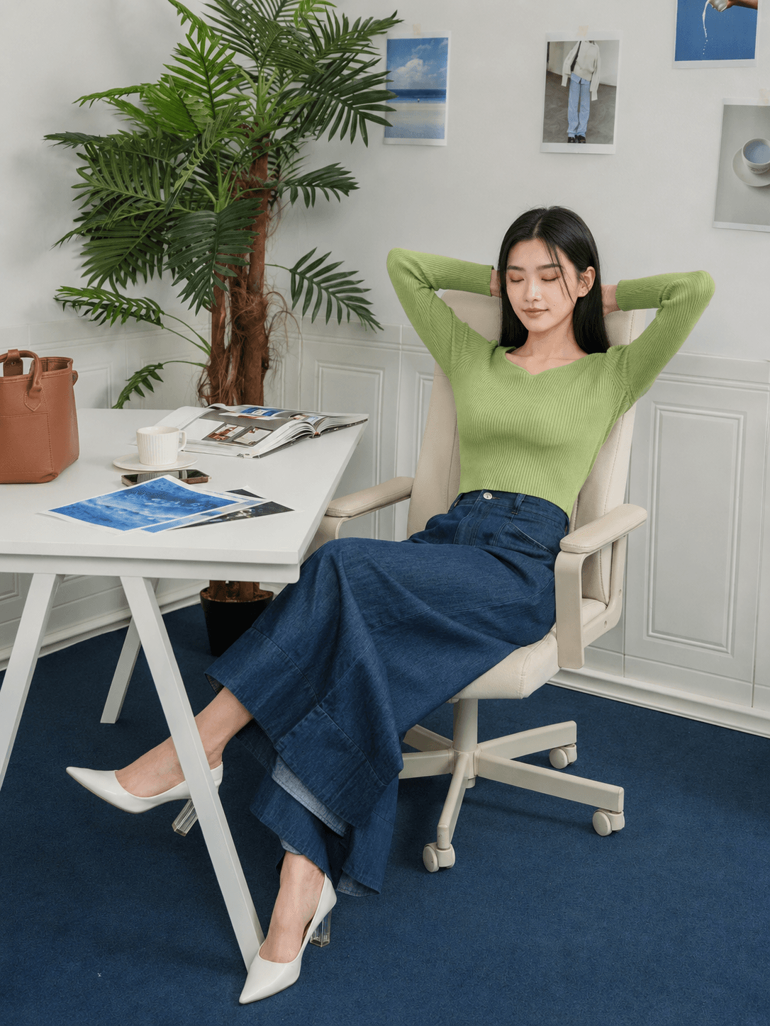 Ruby V-Trim Long Sleeve ZBP5037