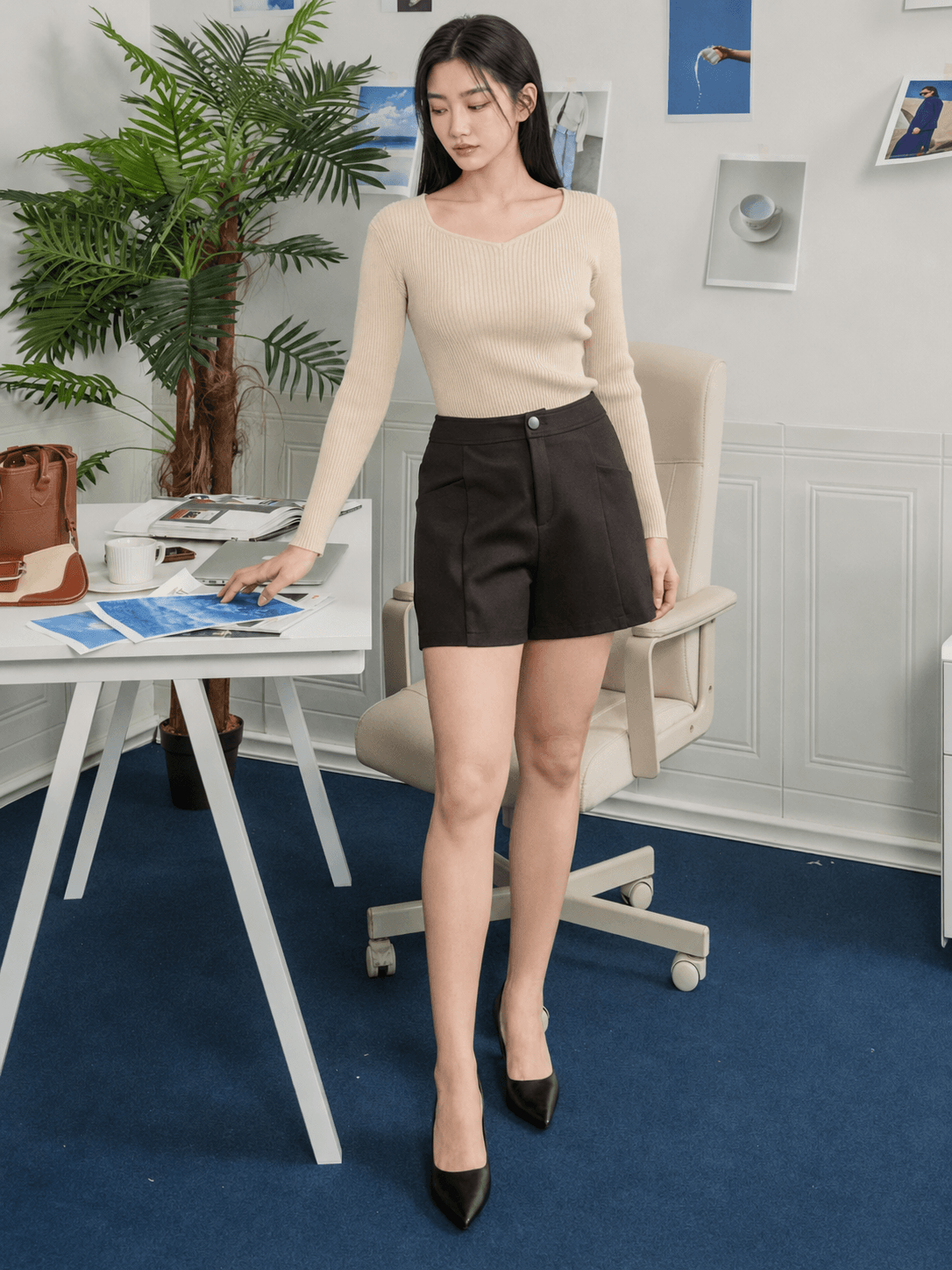 Ruby V-Trim Long Sleeve ZBP5037