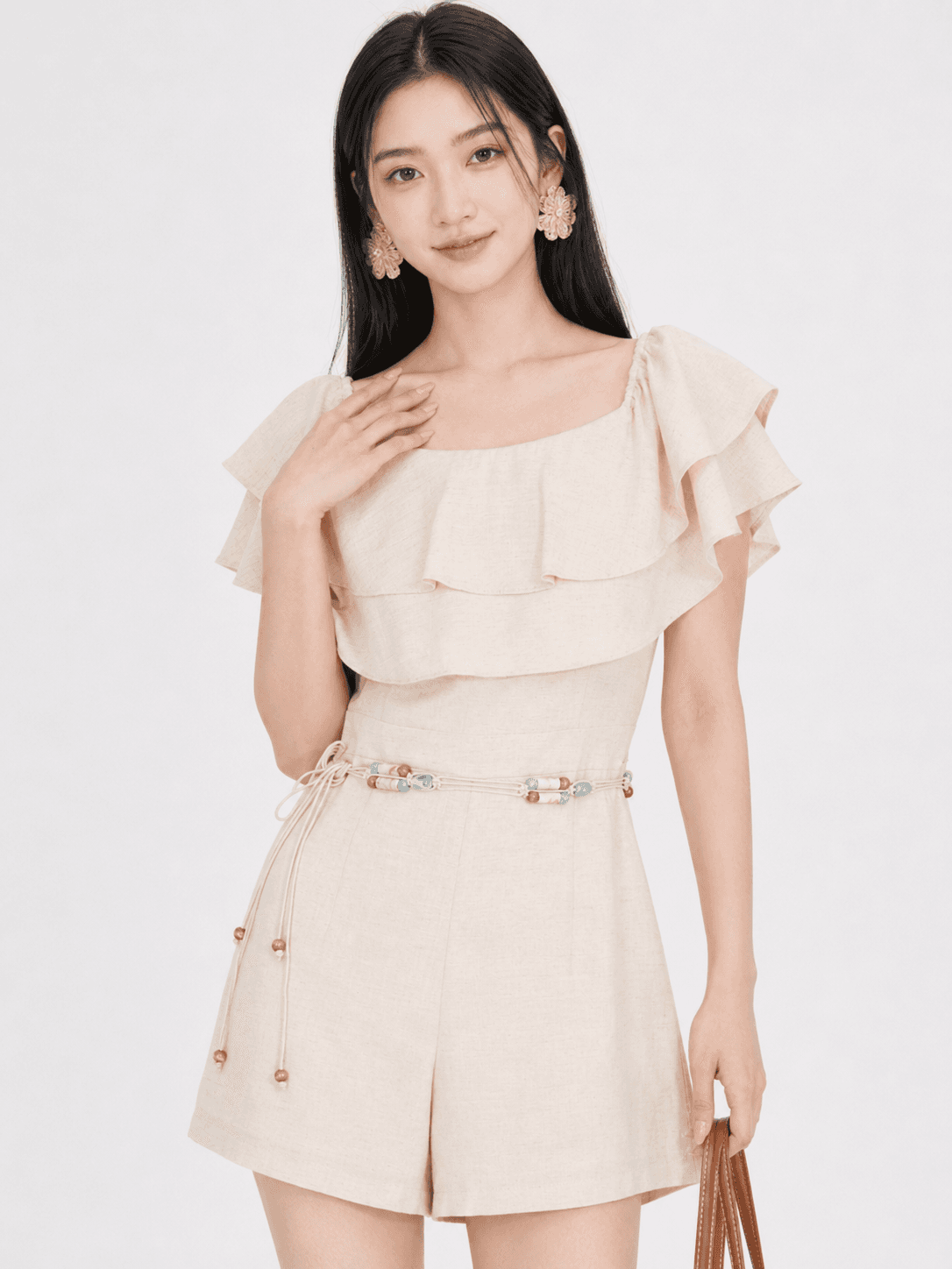 Sade Off-Shoulder Romper ZBL5010