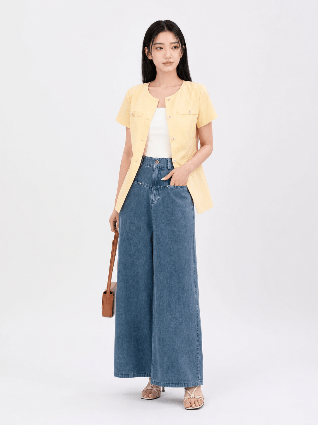 Sorrel Button-up Top ZBP5169