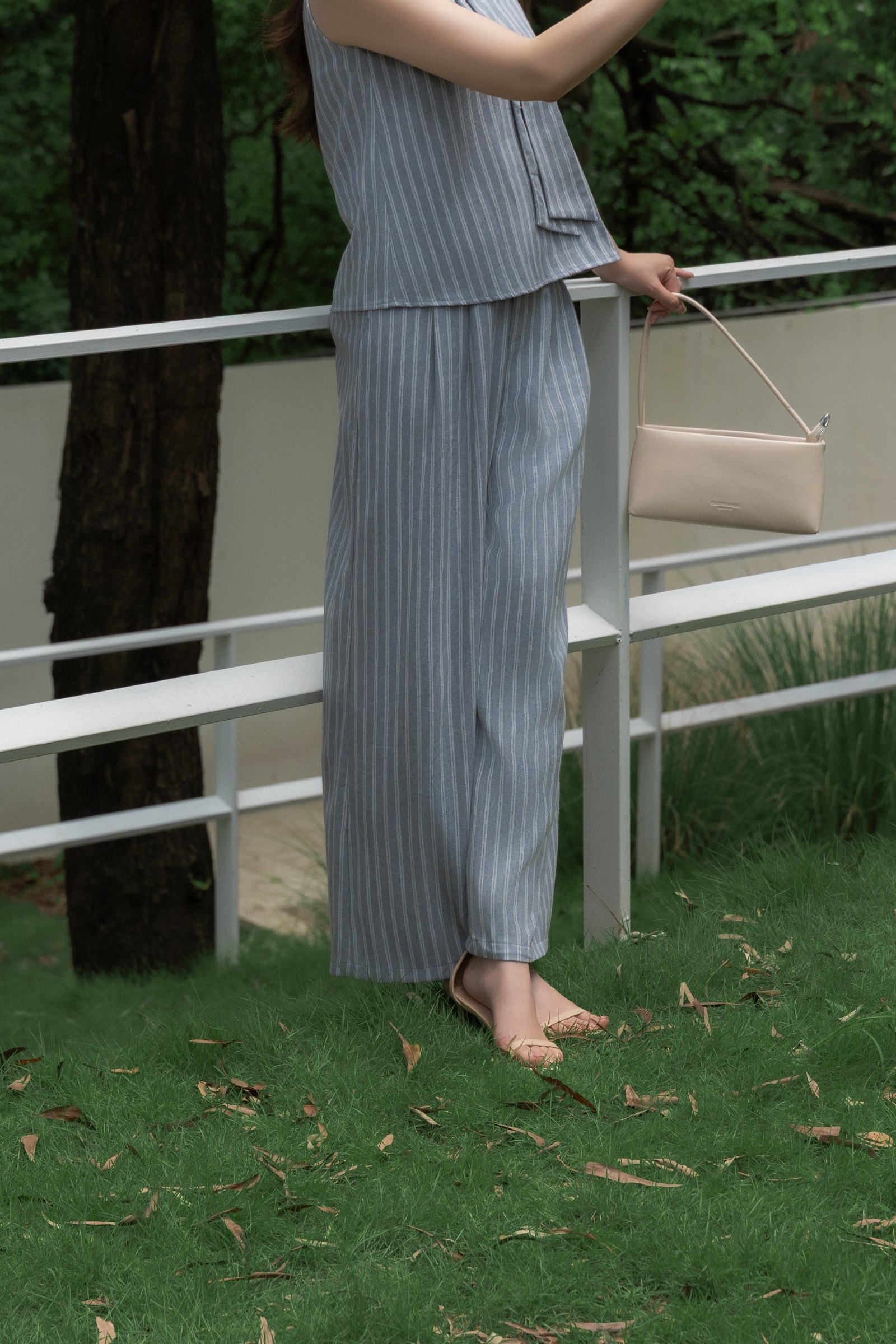 Textured Pants