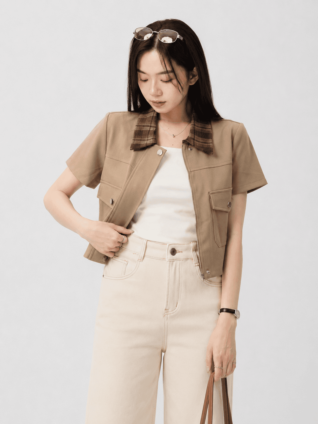 Twill Straight Pants ZJL5034