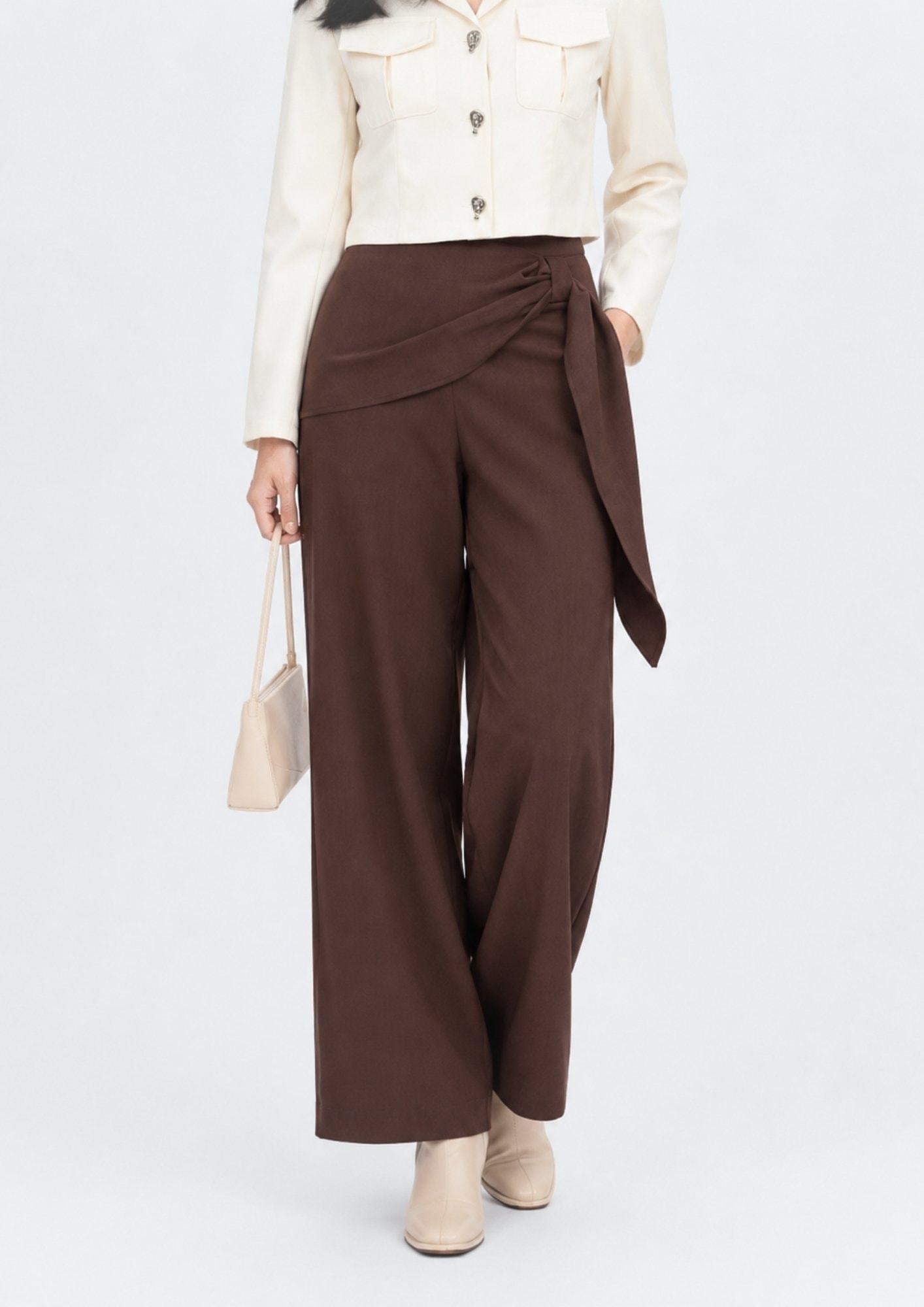 Wrap Front Pants