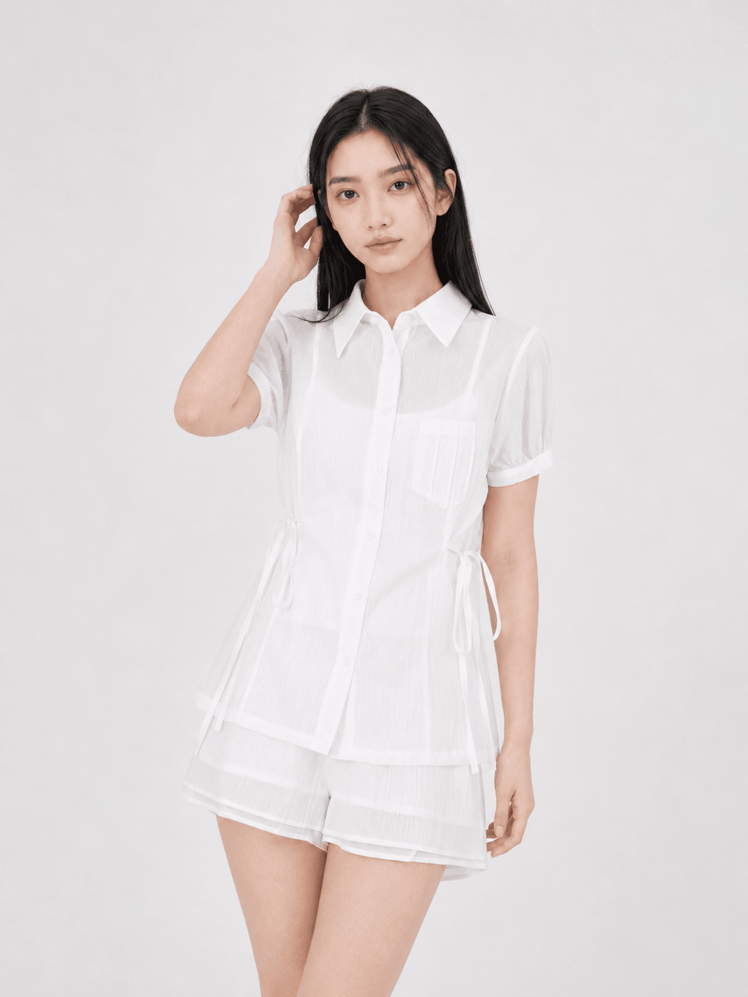 Chic Sheer Co-ord Set ZBL5062