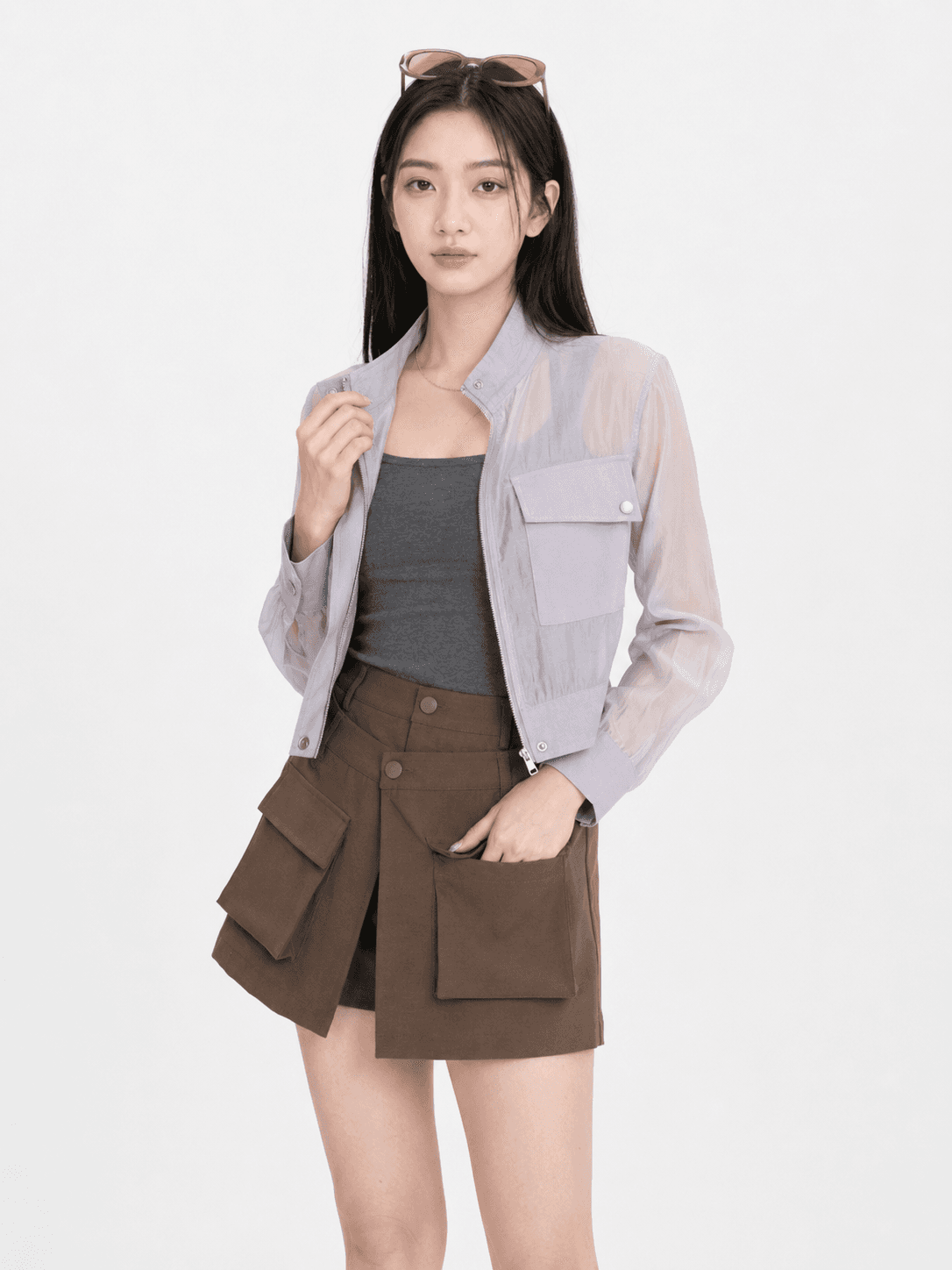 Statement Organza Jacket