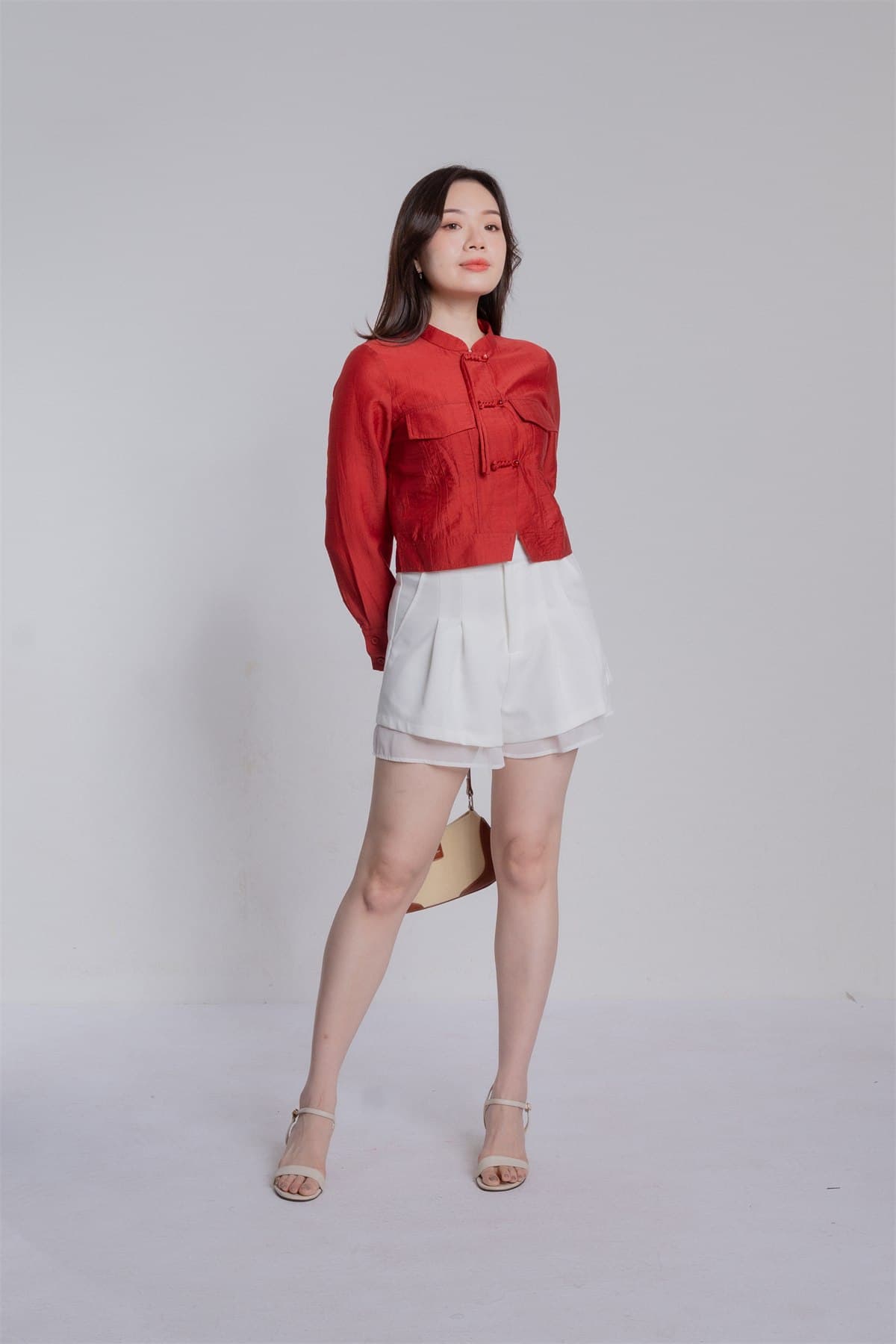 Organza CNY Blouse ZBP6020