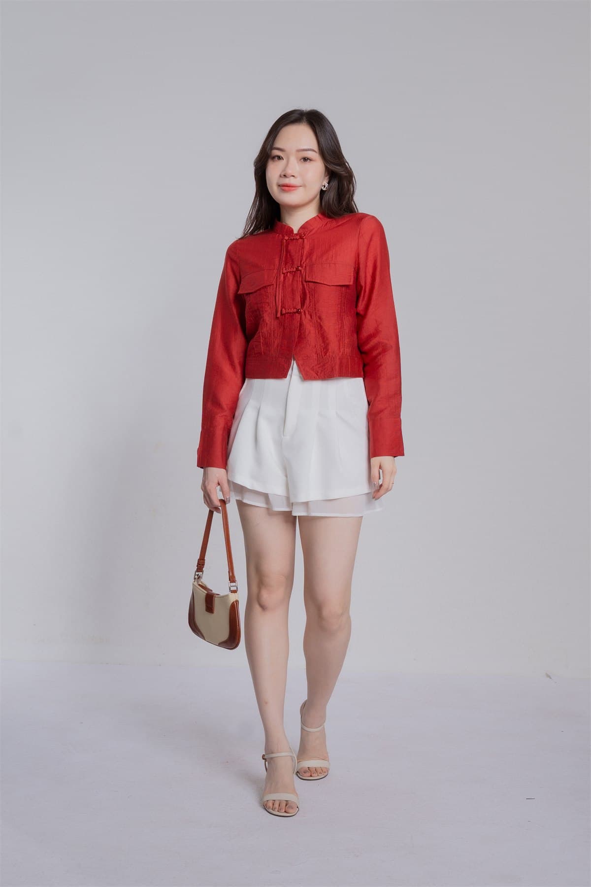 Organza CNY Blouse ZBP6020