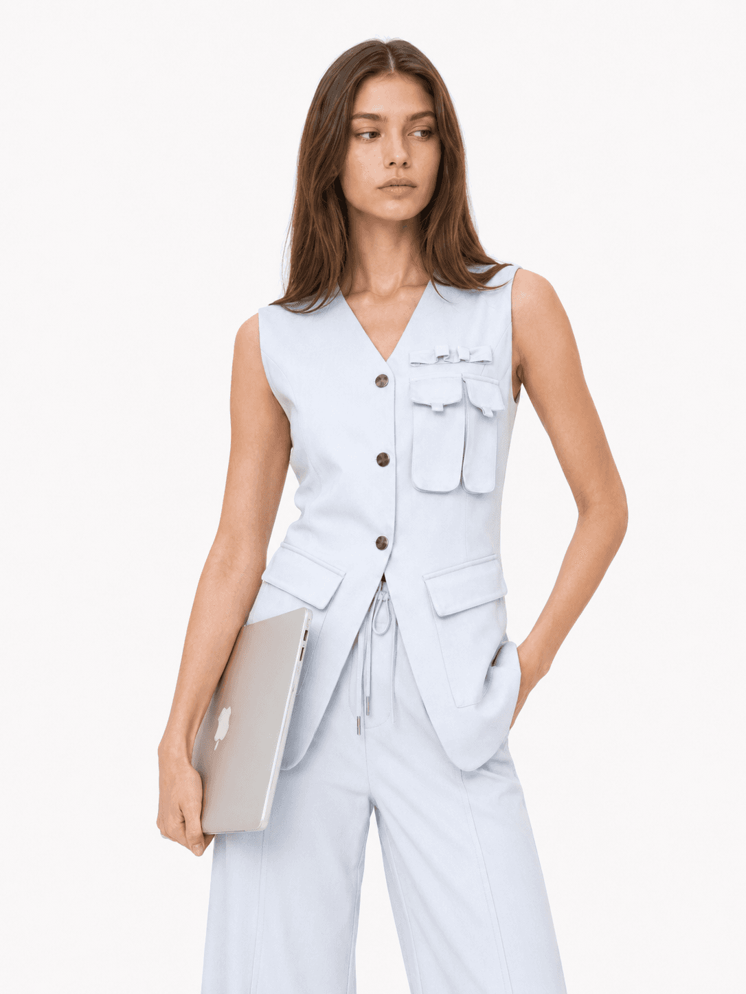 Orla Longline Sleeveless Vest ZBP6038