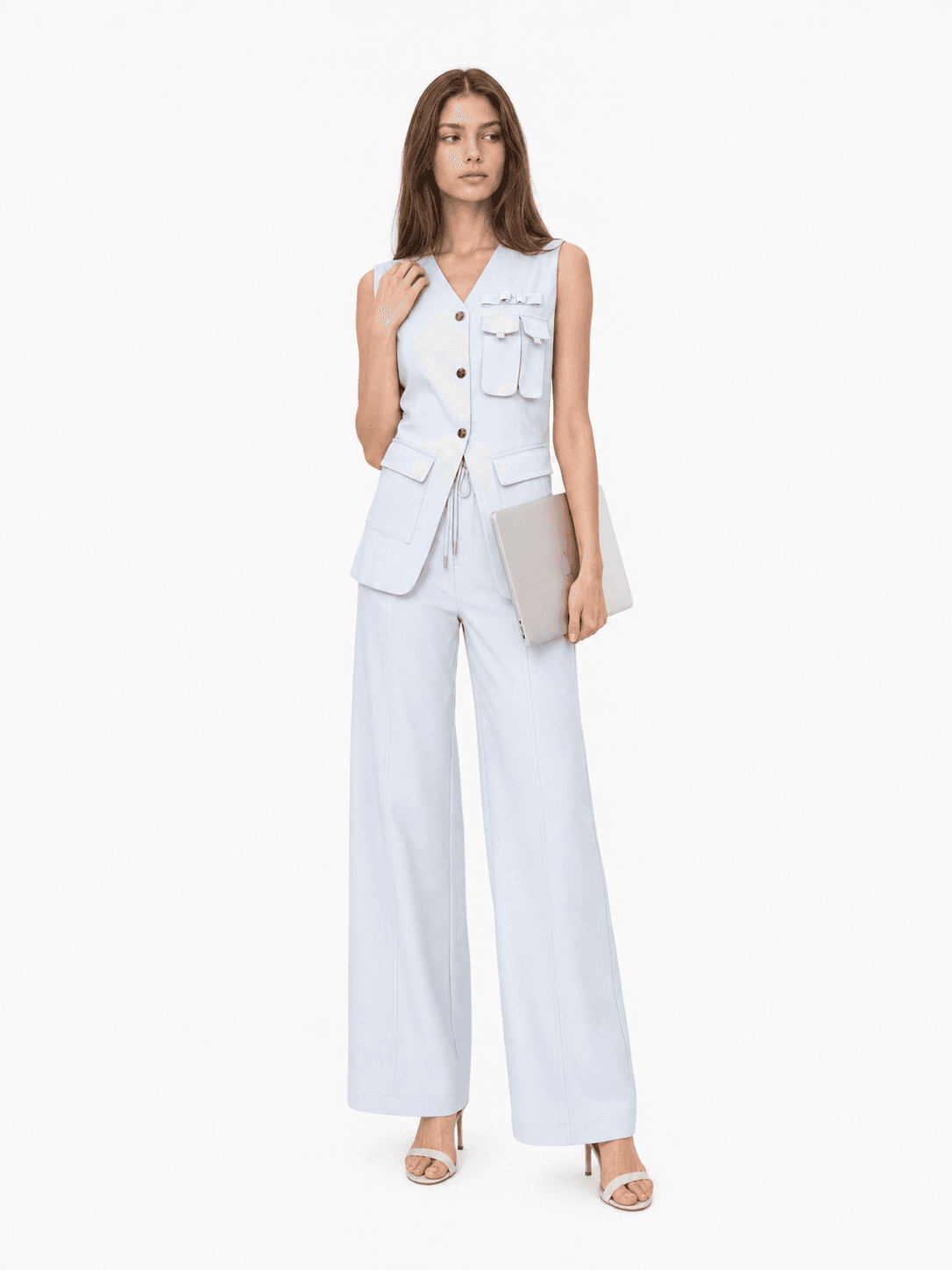Orla Longline Sleeveless Vest ZBP6038