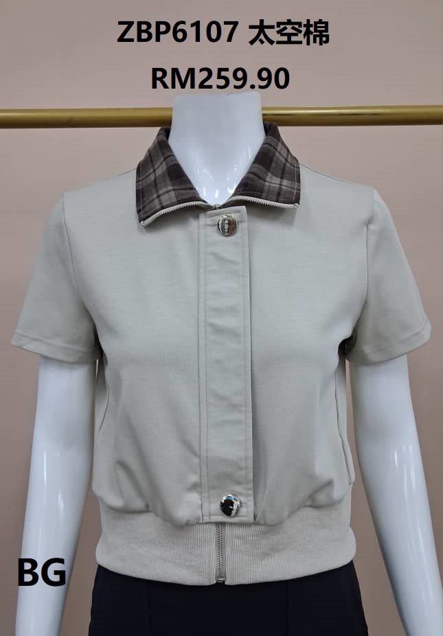 Heritage Check Collar Jacket ZBP6107