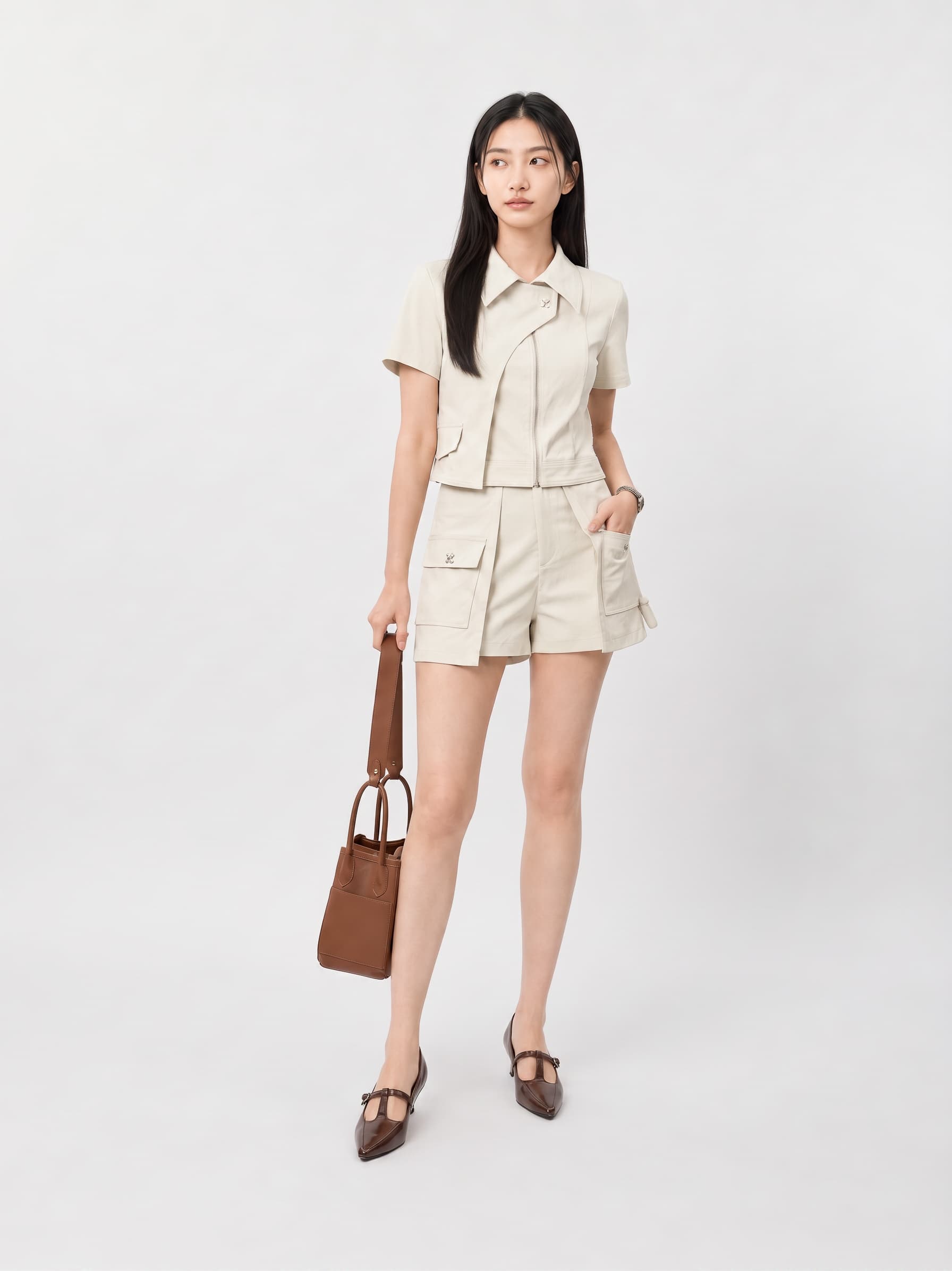 Arden Short Sleeve Trench Jacket