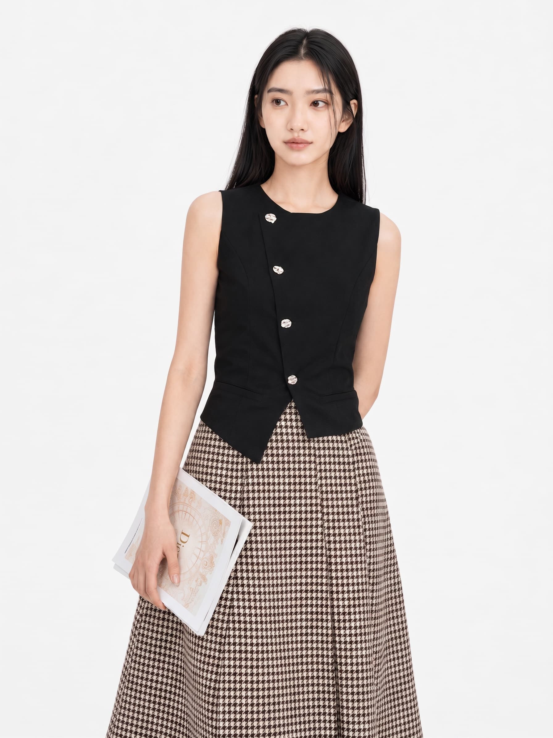 Sloane Asymmetric Vest Top