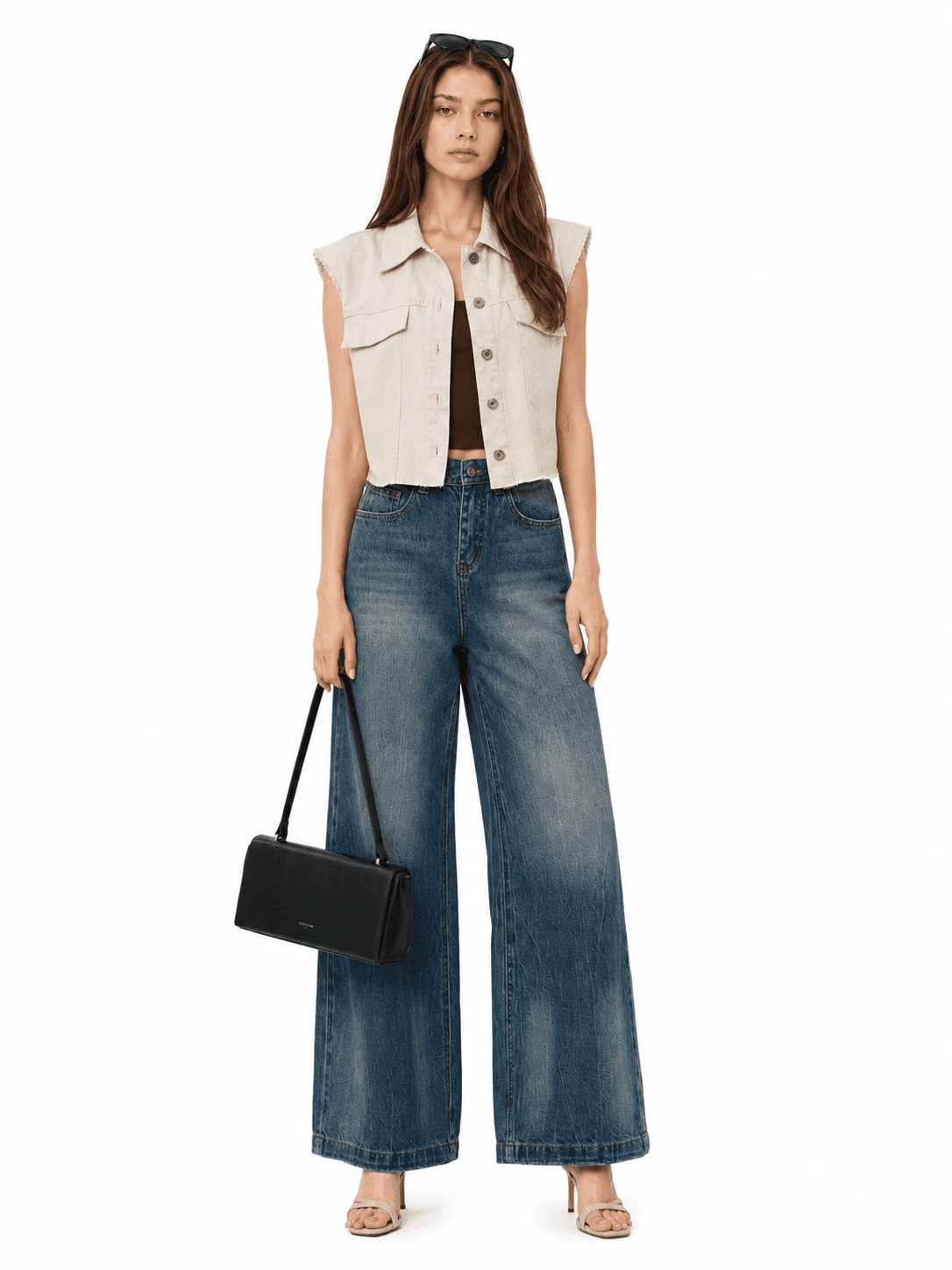 Button Vest Top ZBP6141