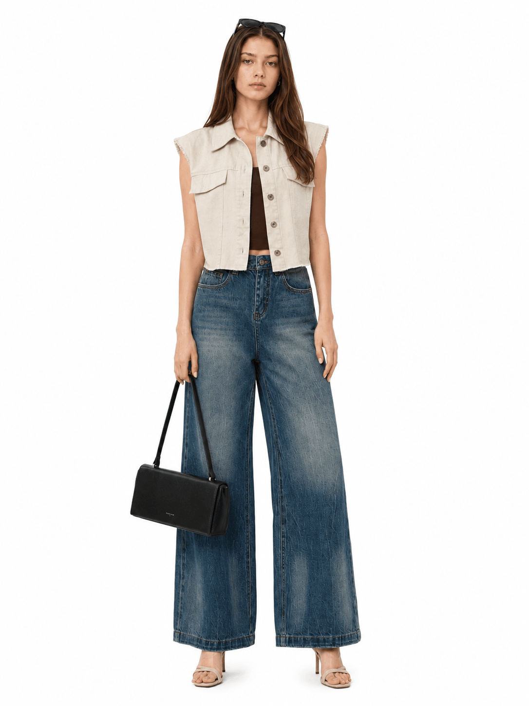 Button Vest Top ZBP6141