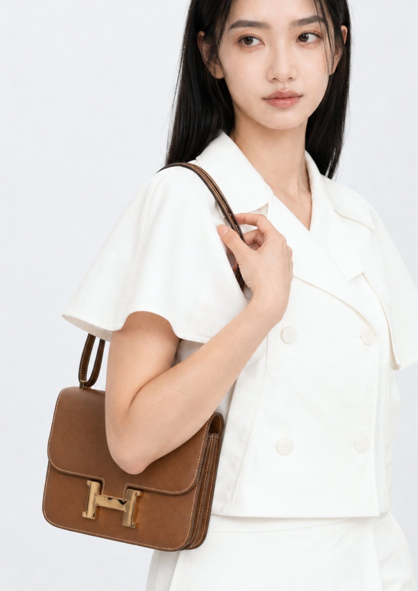 Short Sleeve Trench Coat